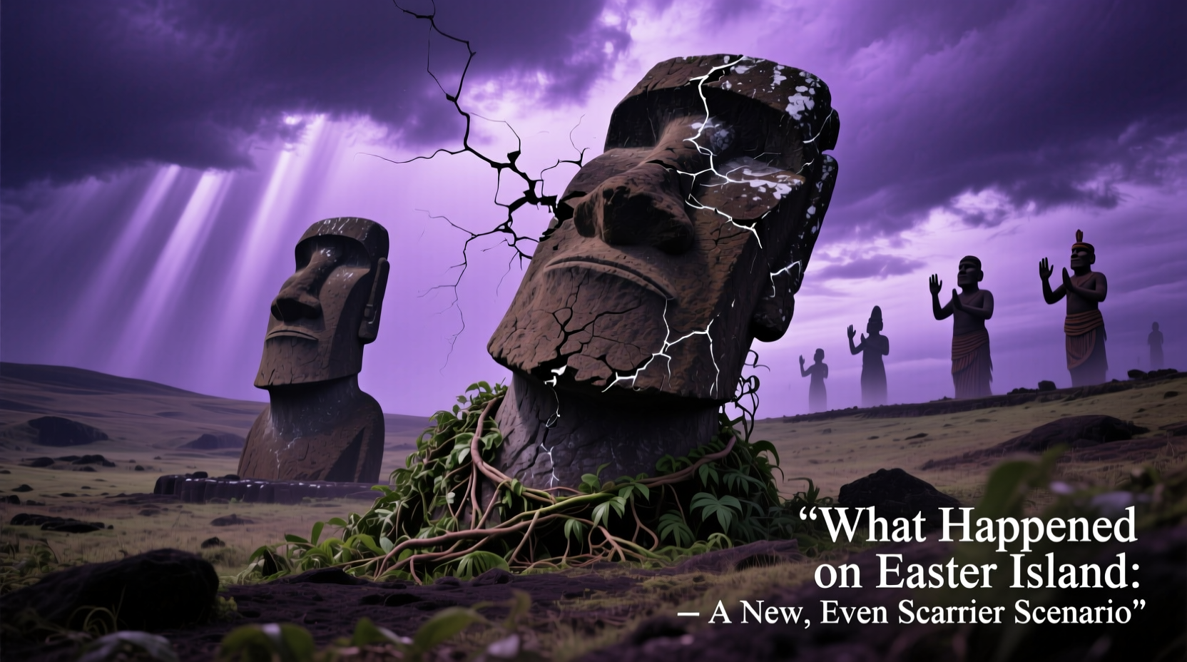 what happened on easter island a new even scarier scenario