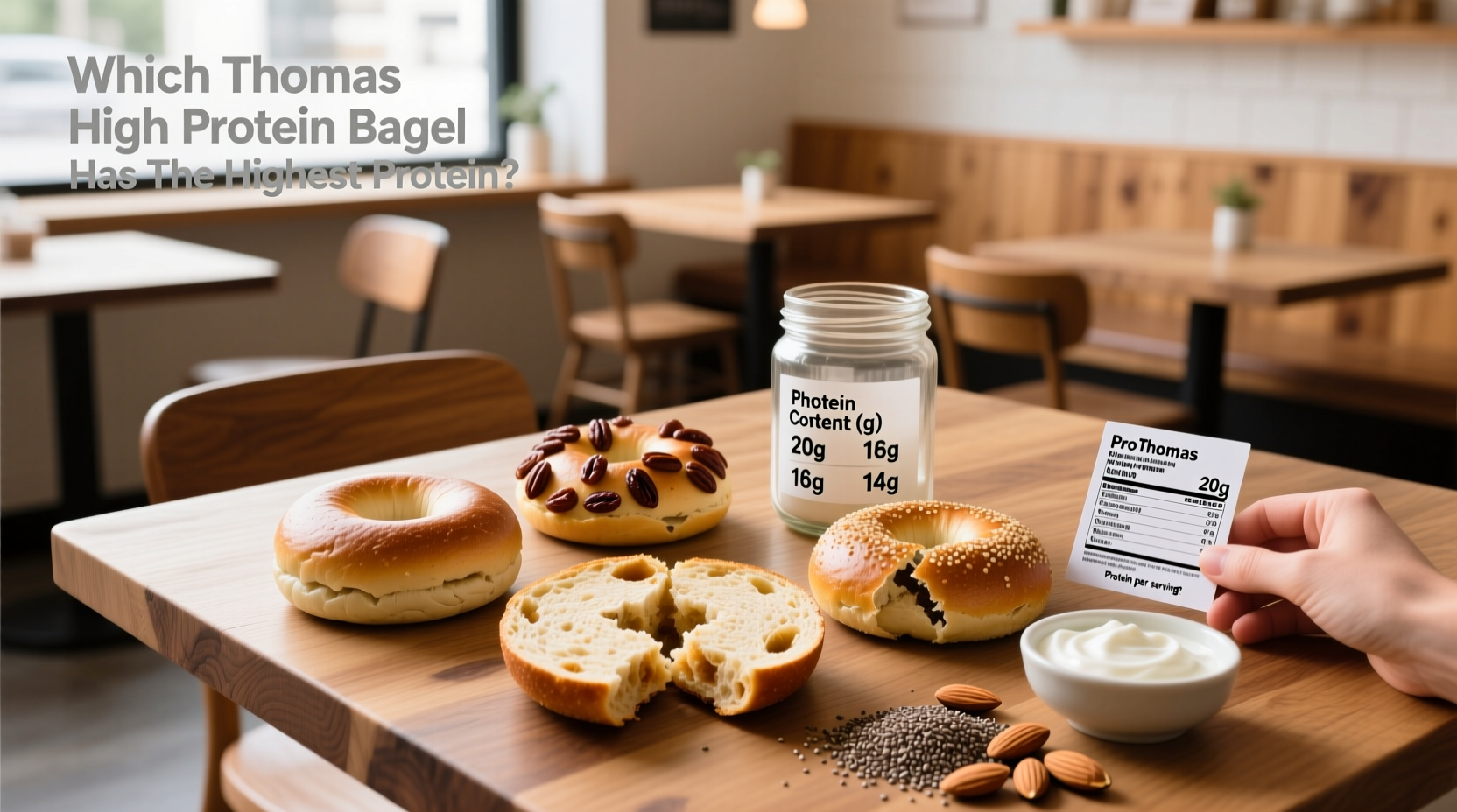 Thomas High Protein Bagels Guide: Which Has the Most Protein?
