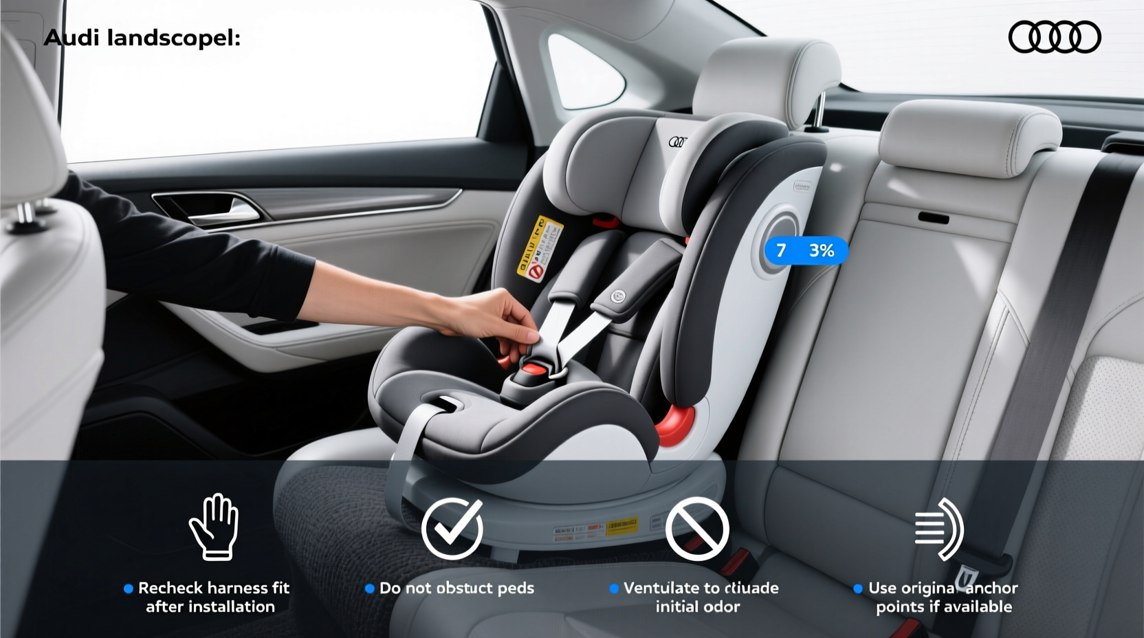 audi a3 convertible child car seat