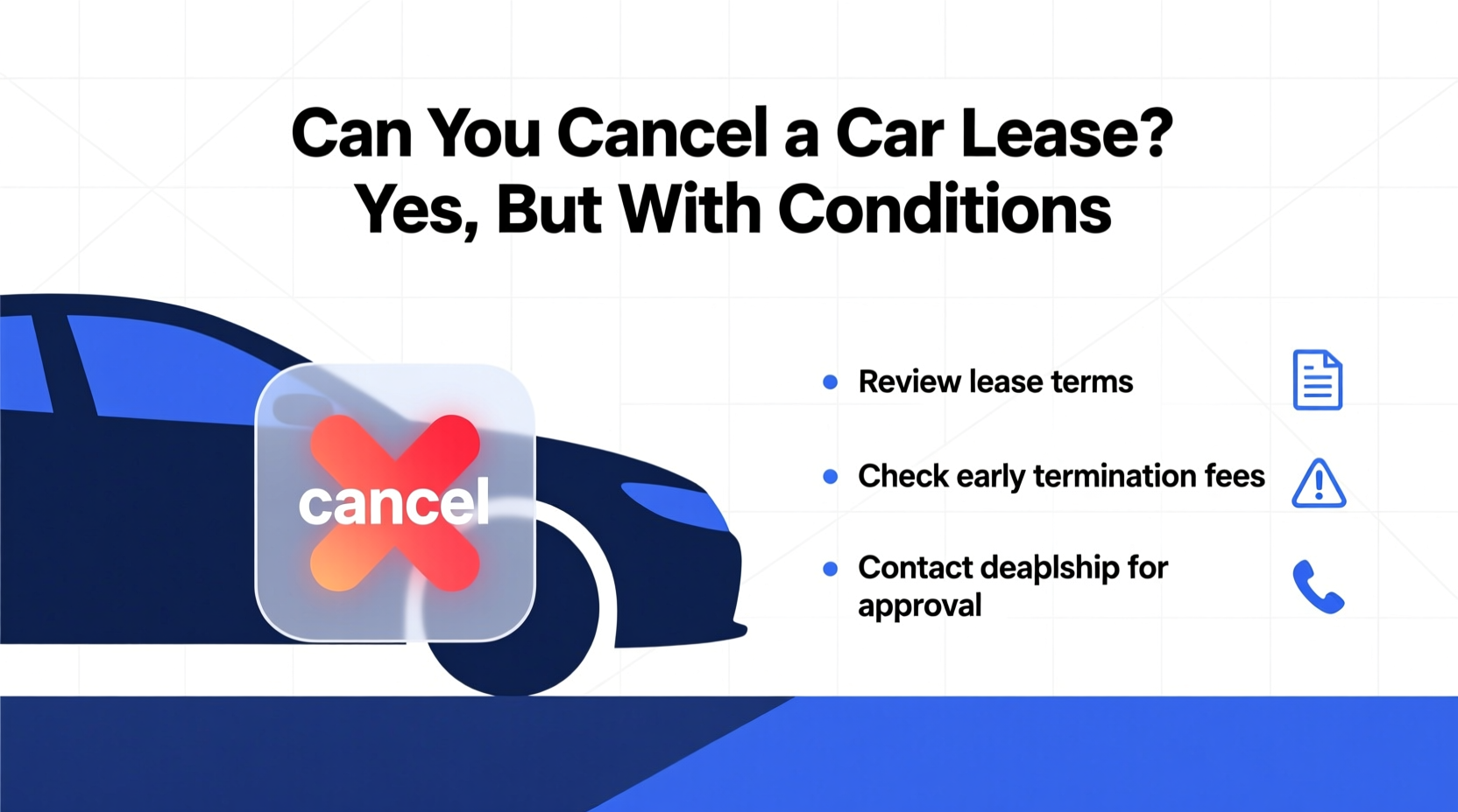 can you cancel a car lease