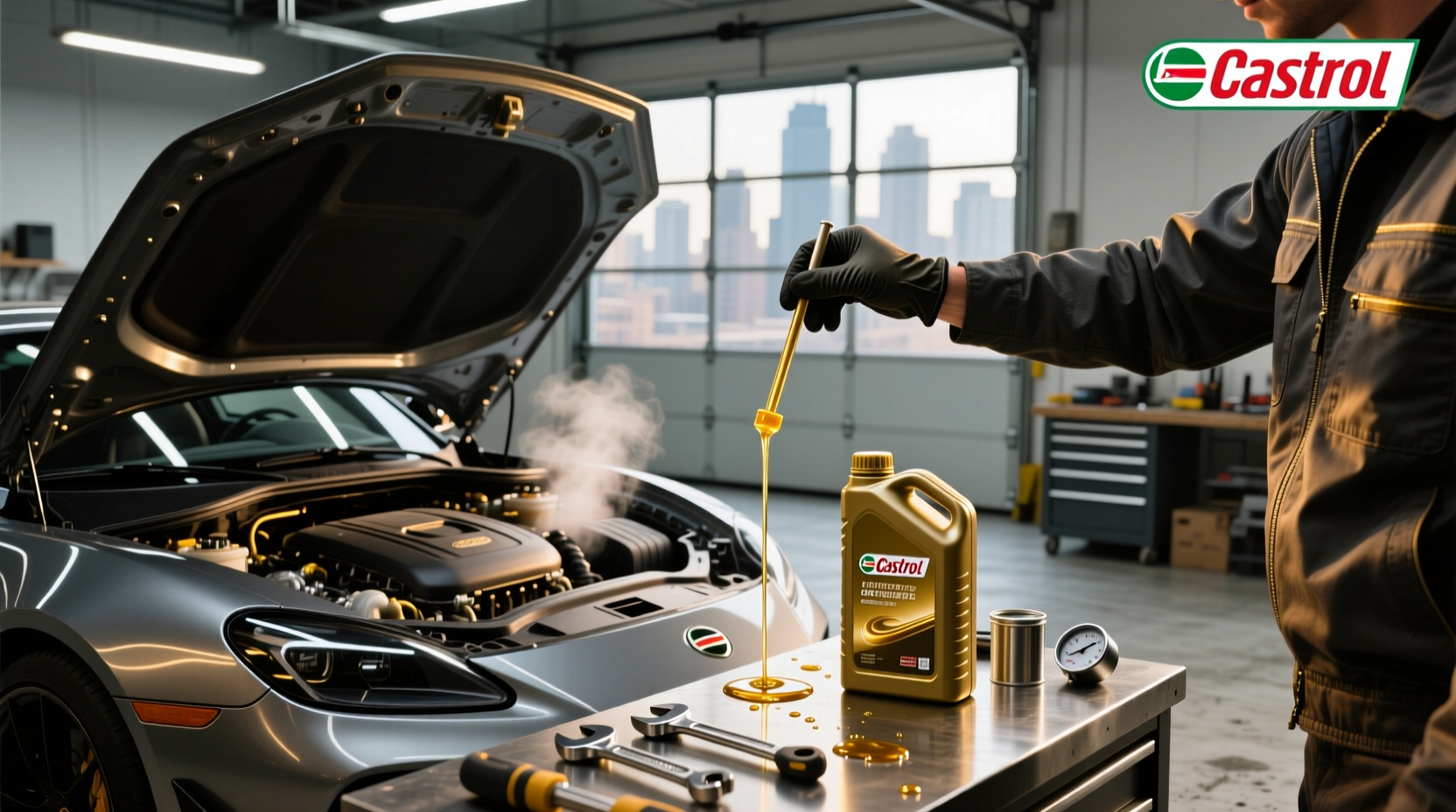How to Check Castrol Engine Oil Level & Condition Correctly