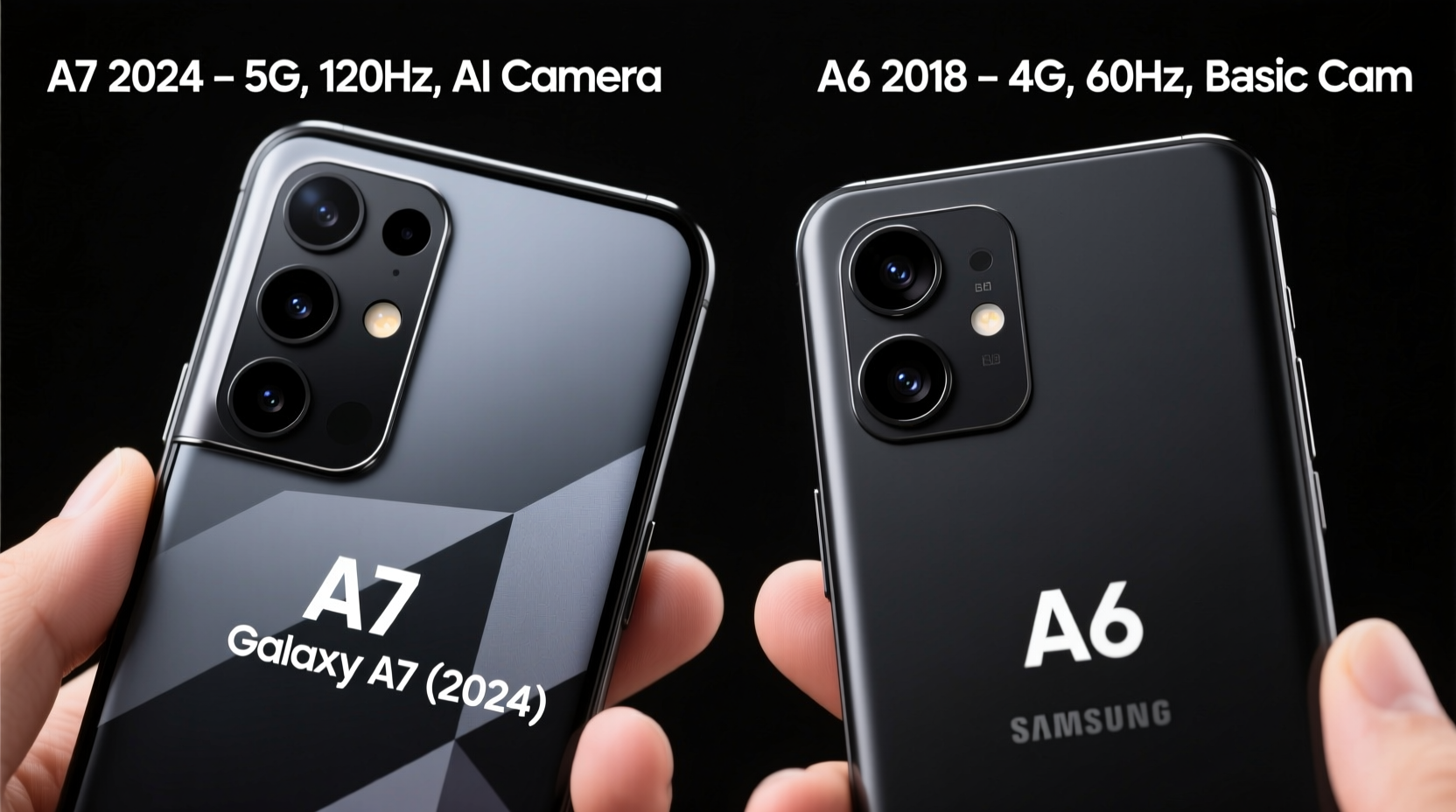samsung a7 vs a6 what differences will i actually notice using them