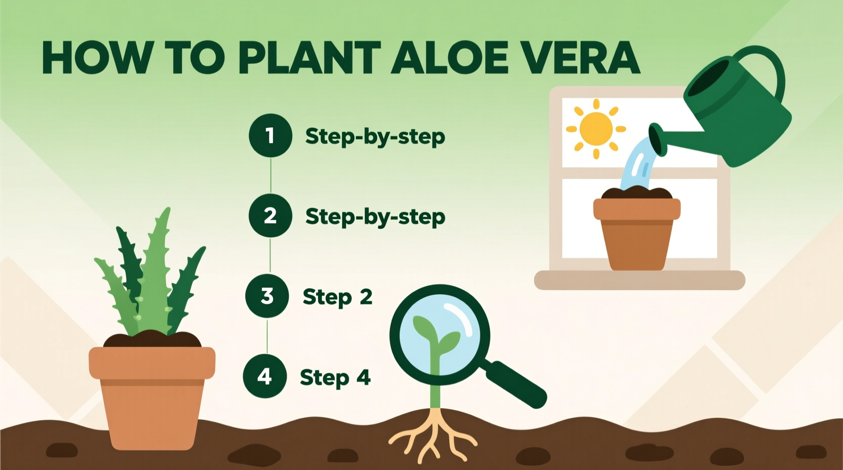 how to plant aloe vera plant