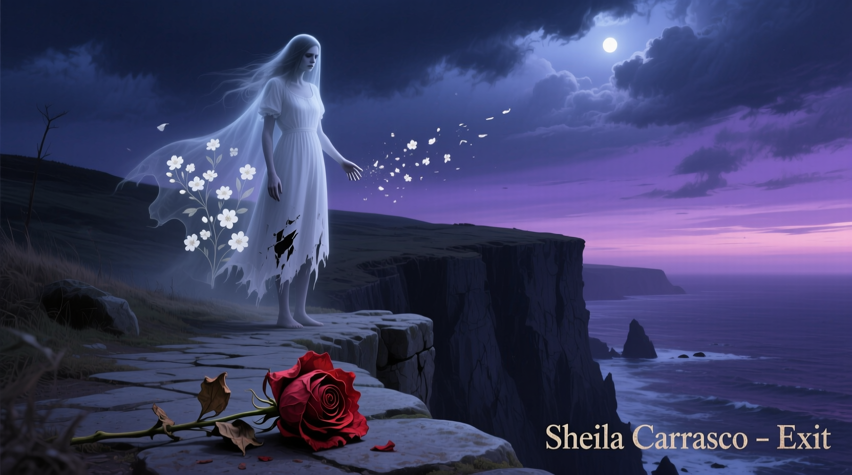 why did flower leave ghosts sheila carrascos exit explained