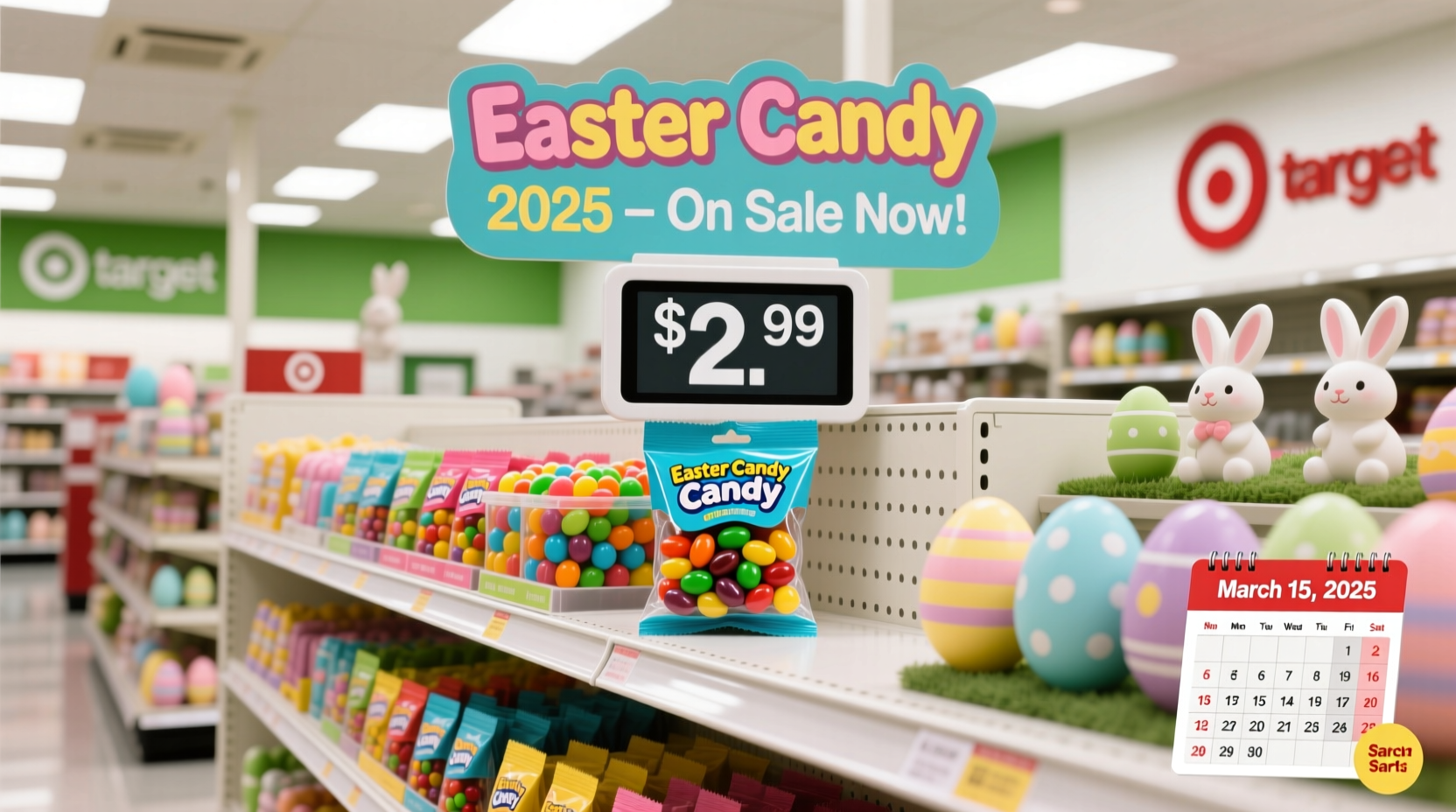 when does target easter candy go on sale