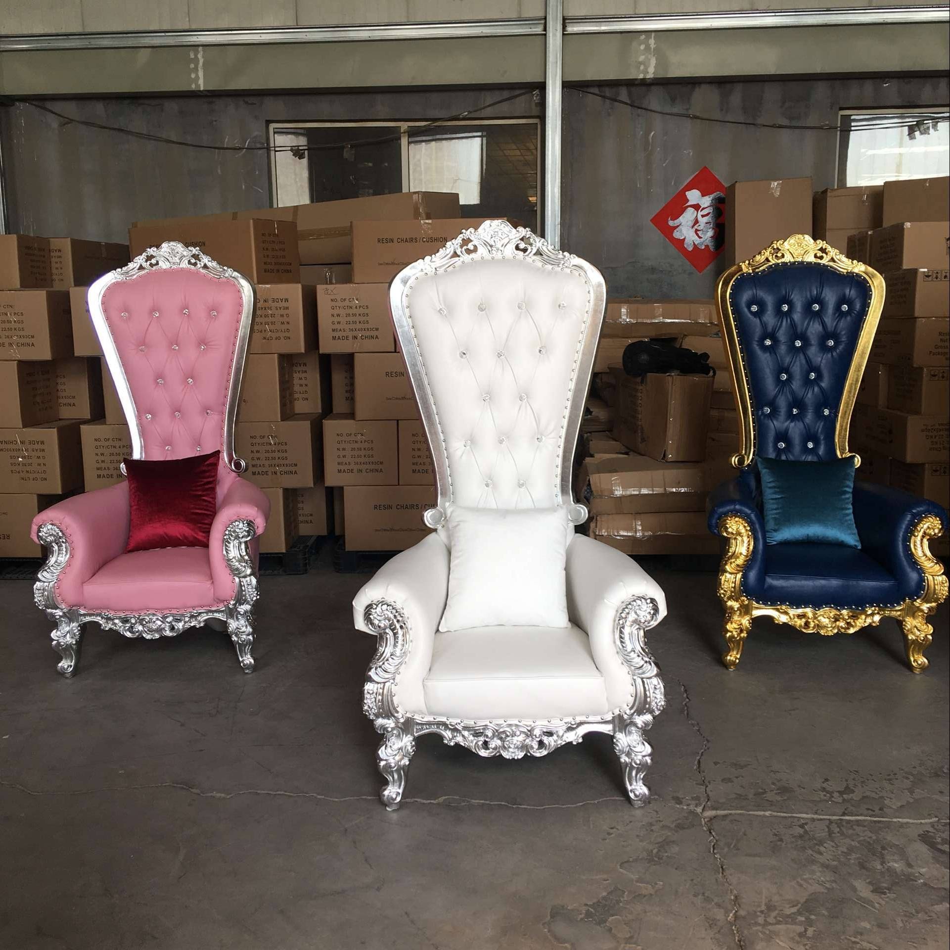 Noleggio evento reale re trono sedia|