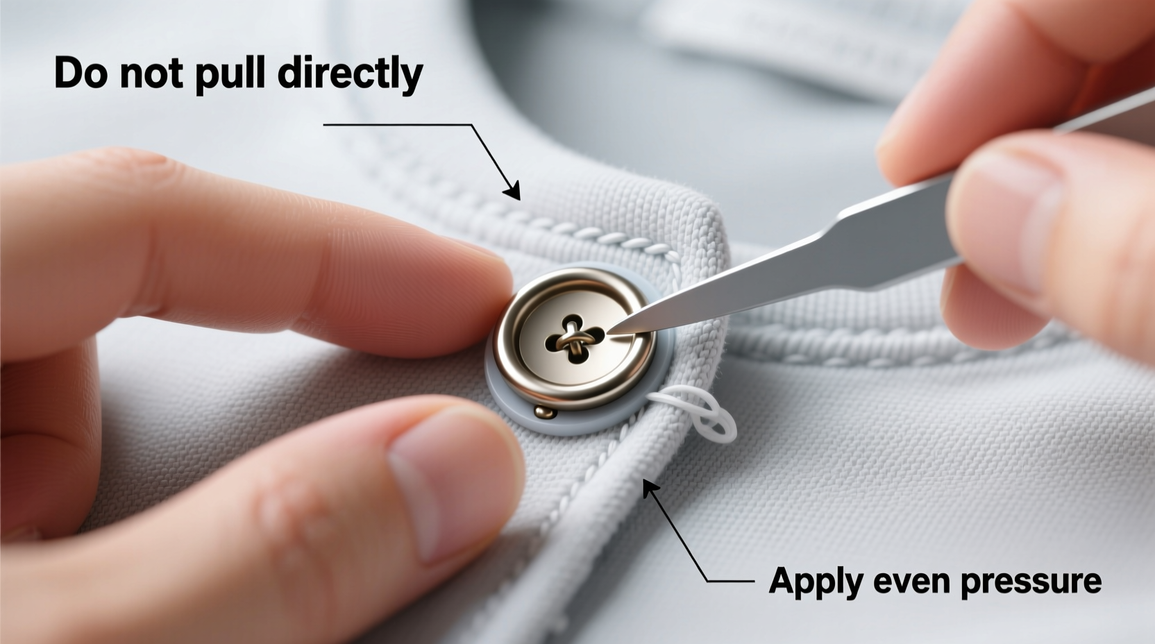 the complete guide to safely removing the safety button on clothes without damage