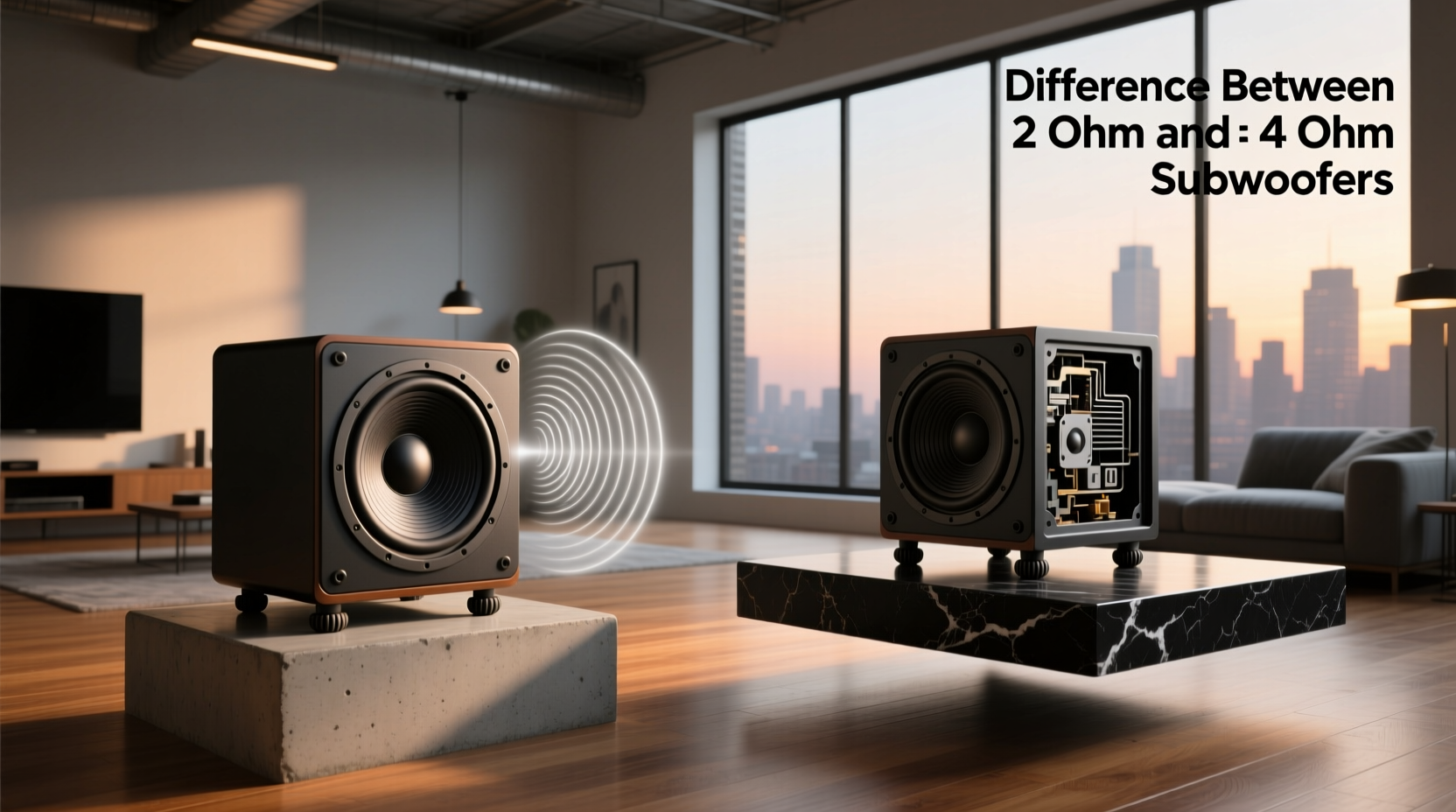 difference between 2 ohm and 4 ohm subwoofer buying guide