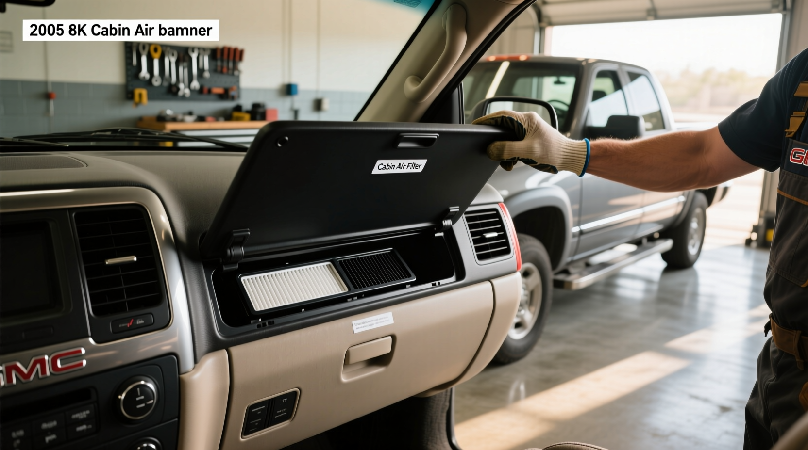 2005 gmc sierra cabin air filter yes or no 