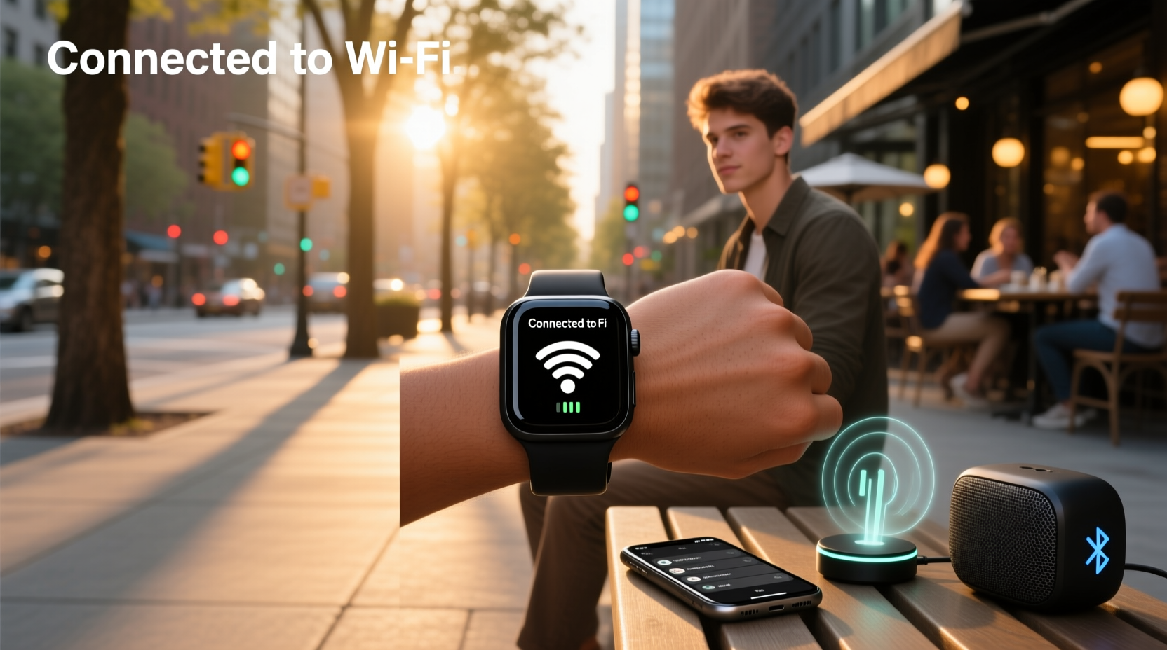 smart watch wi fi connection setup, limits fixes