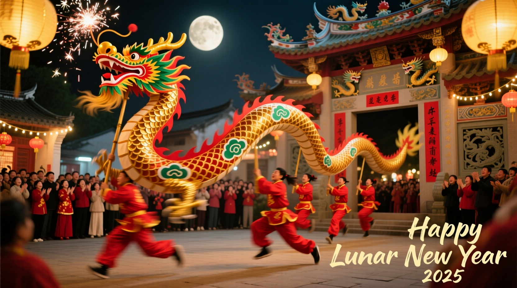 what are dragon dances performed at new year