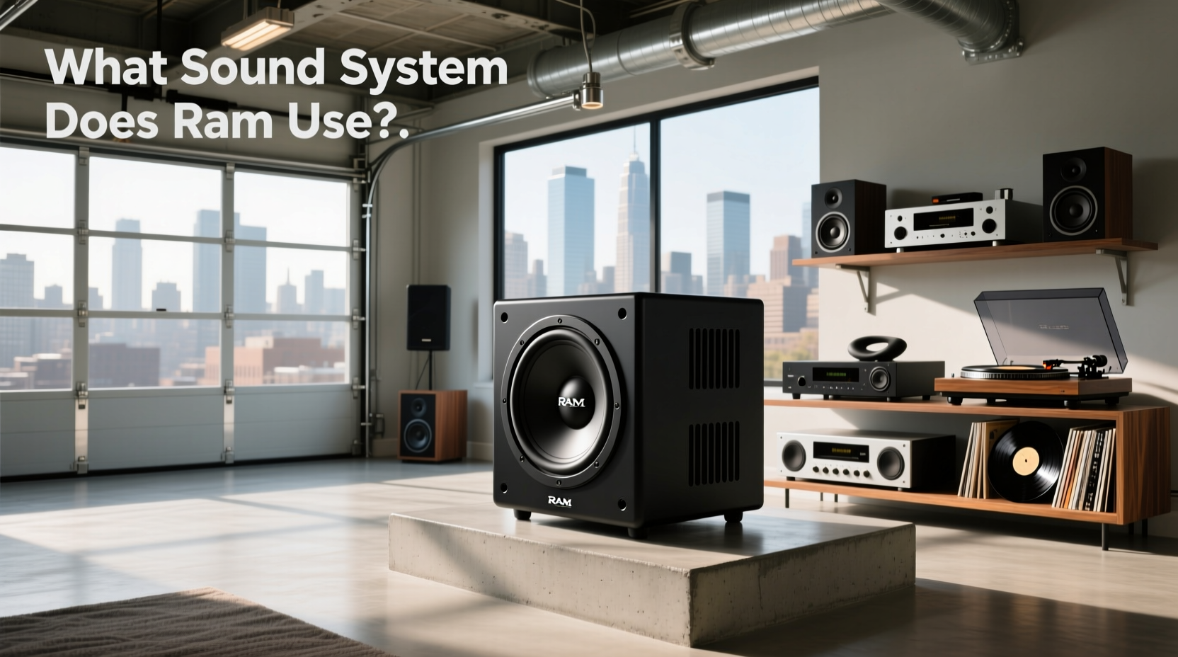 Ram Sound System Guide: How to Choose the Right Setup