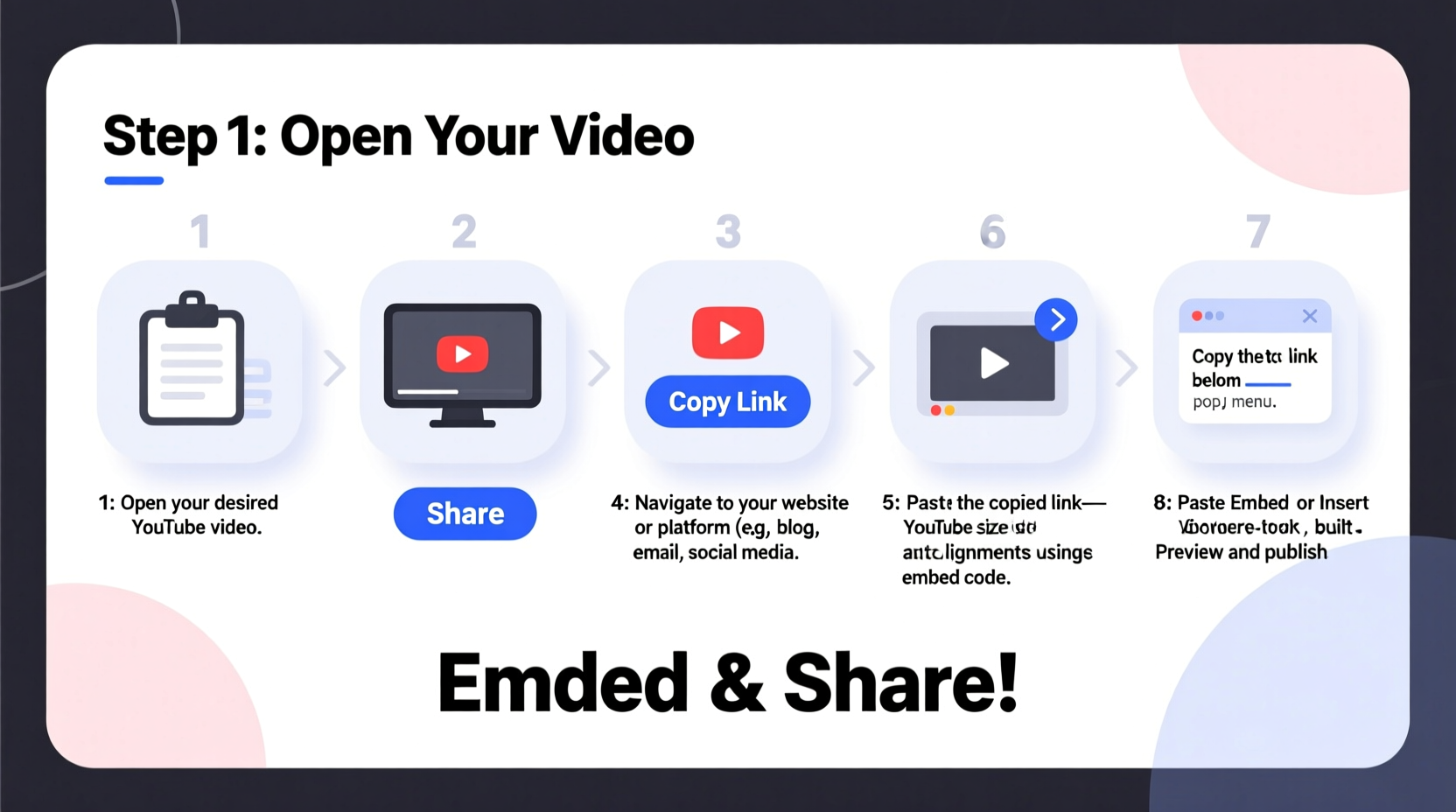 how to put youtube videos anywhere a step by step guide for easy sharing and embedding