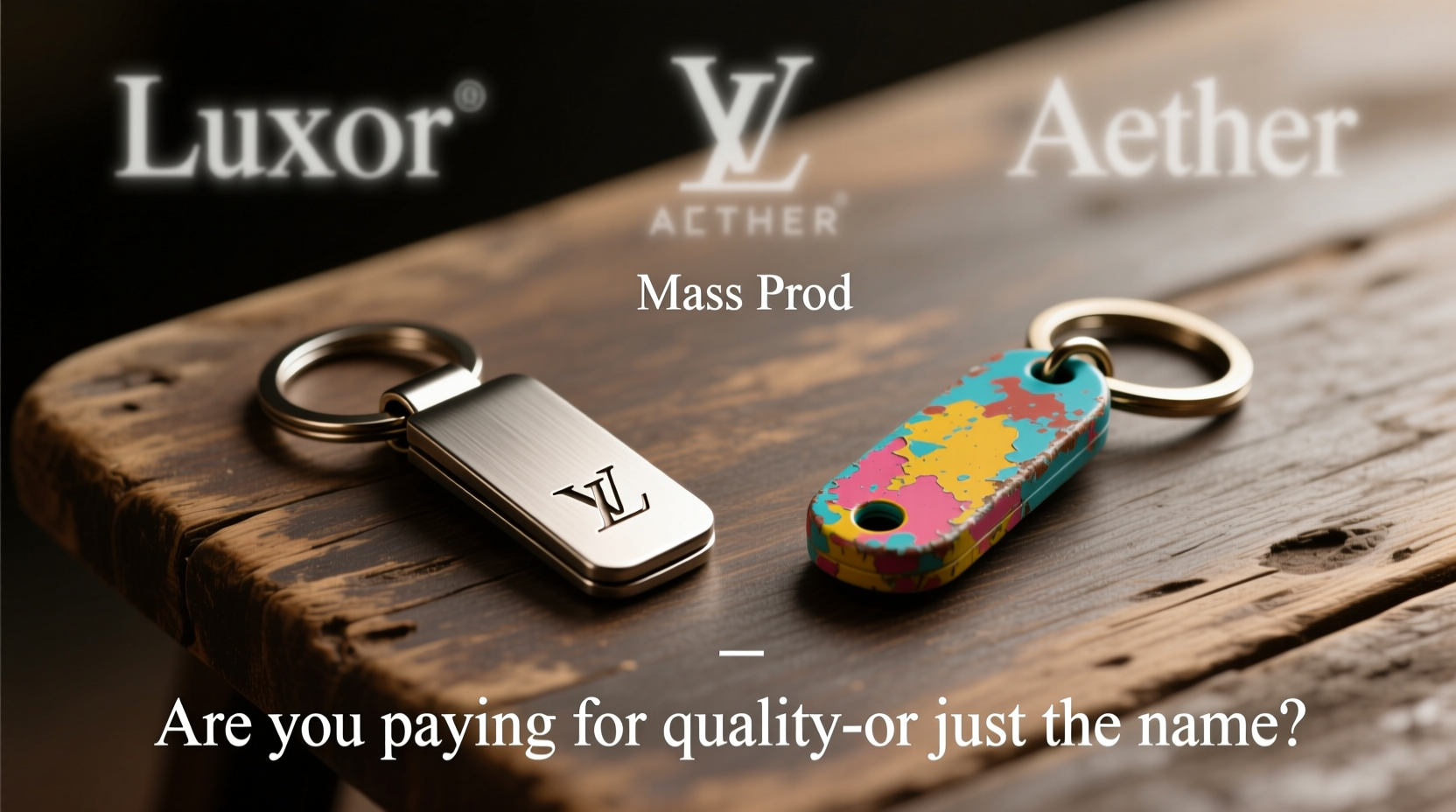 designer keychains vs cheap keychains are you really paying for quality or just the name