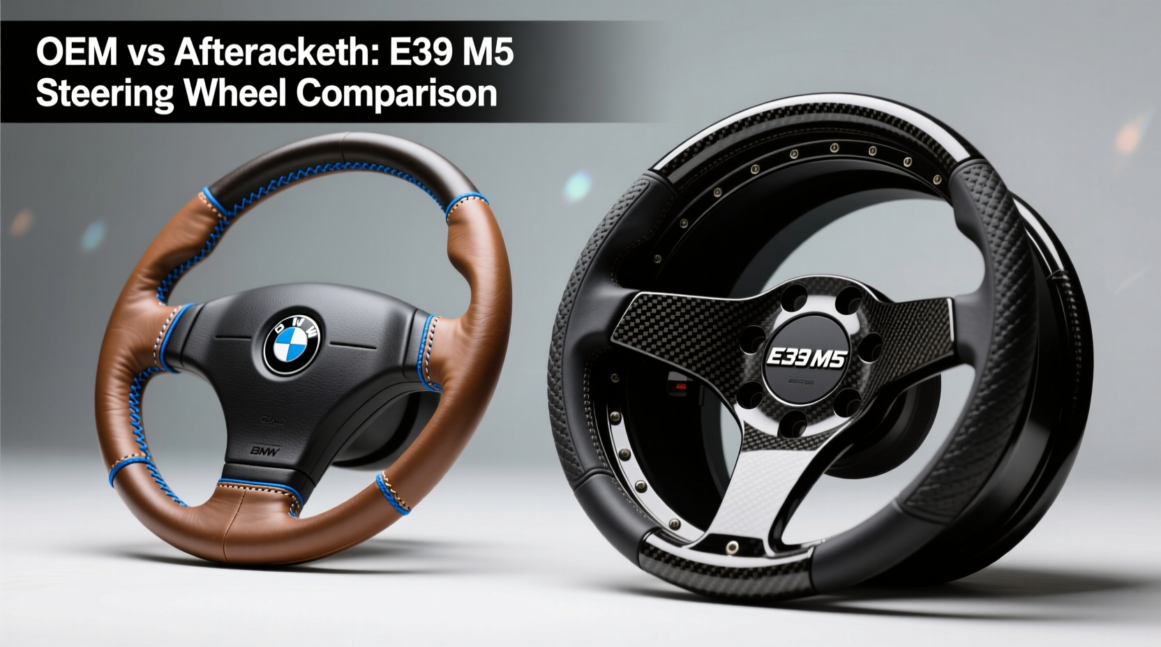 e39 m5 steering wheel comparison