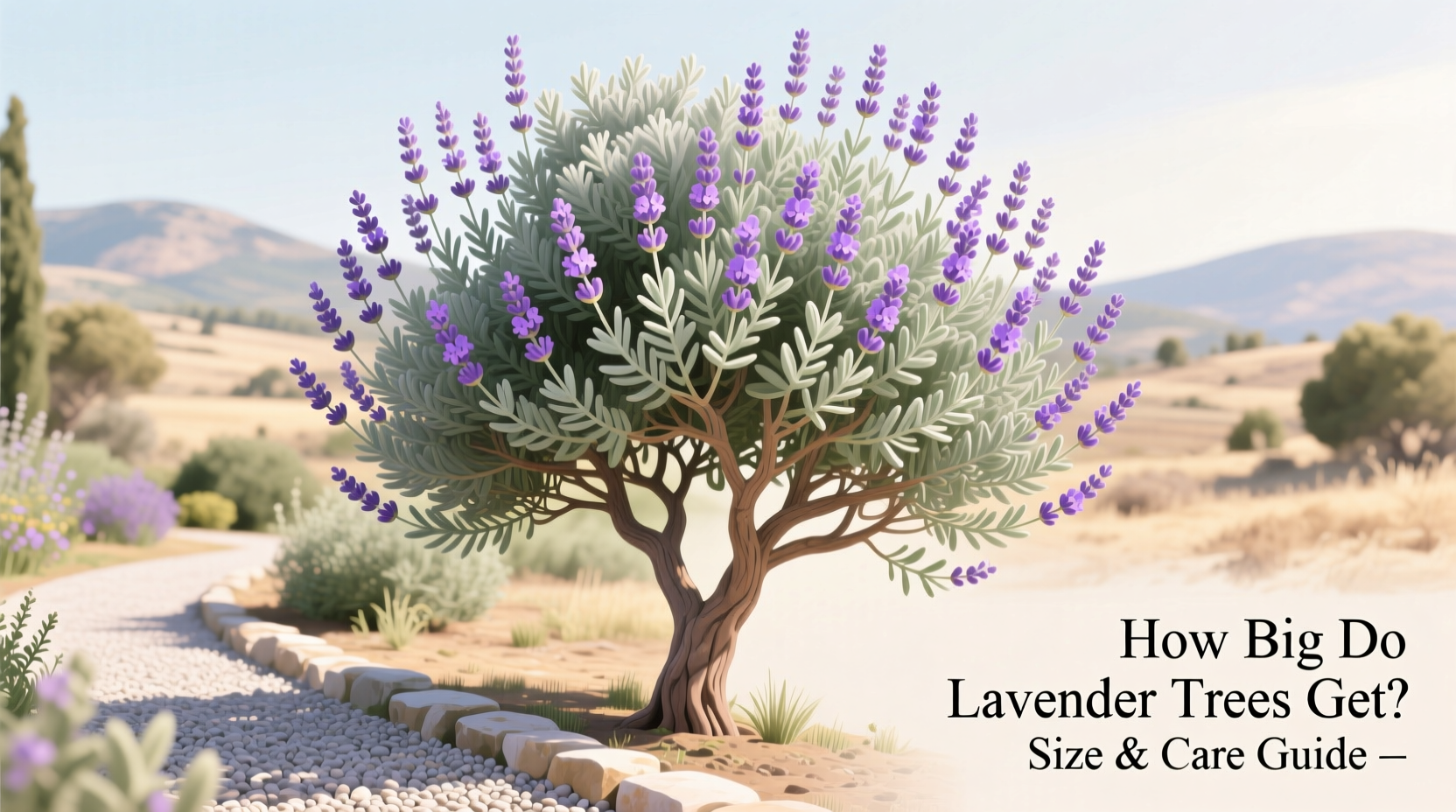 How Big Do Lavender Trees Get? Size & Care Guide