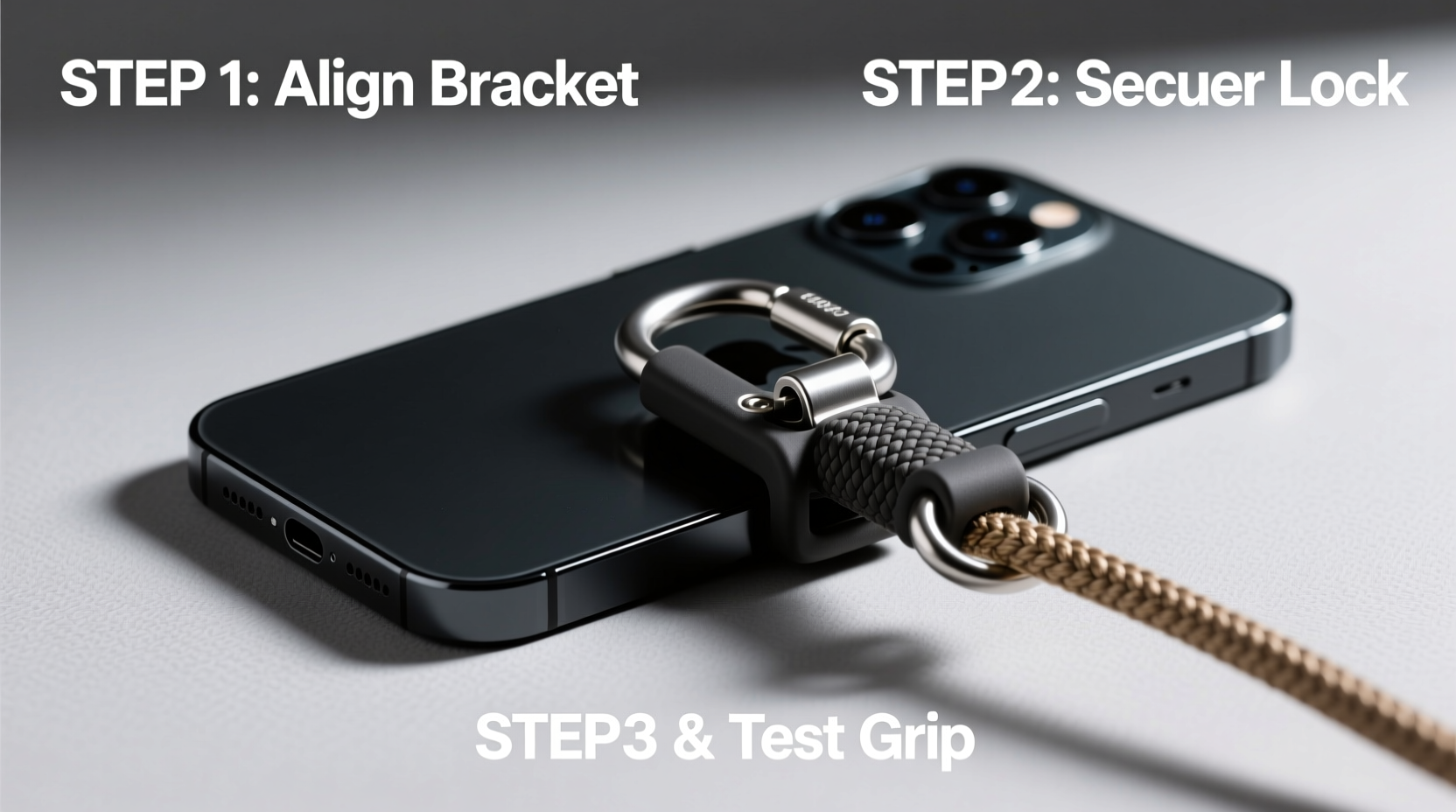 step by step guide to installing a handheld rope bracket on your iphone 13 for enhanced security