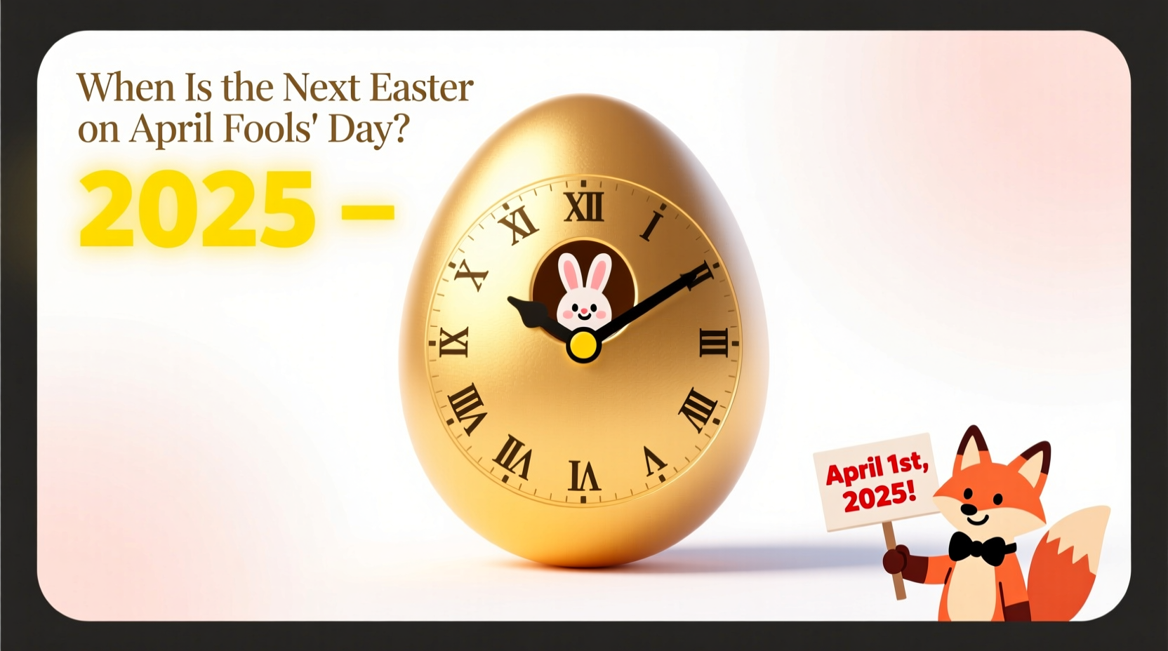 when is the next easter on april fools