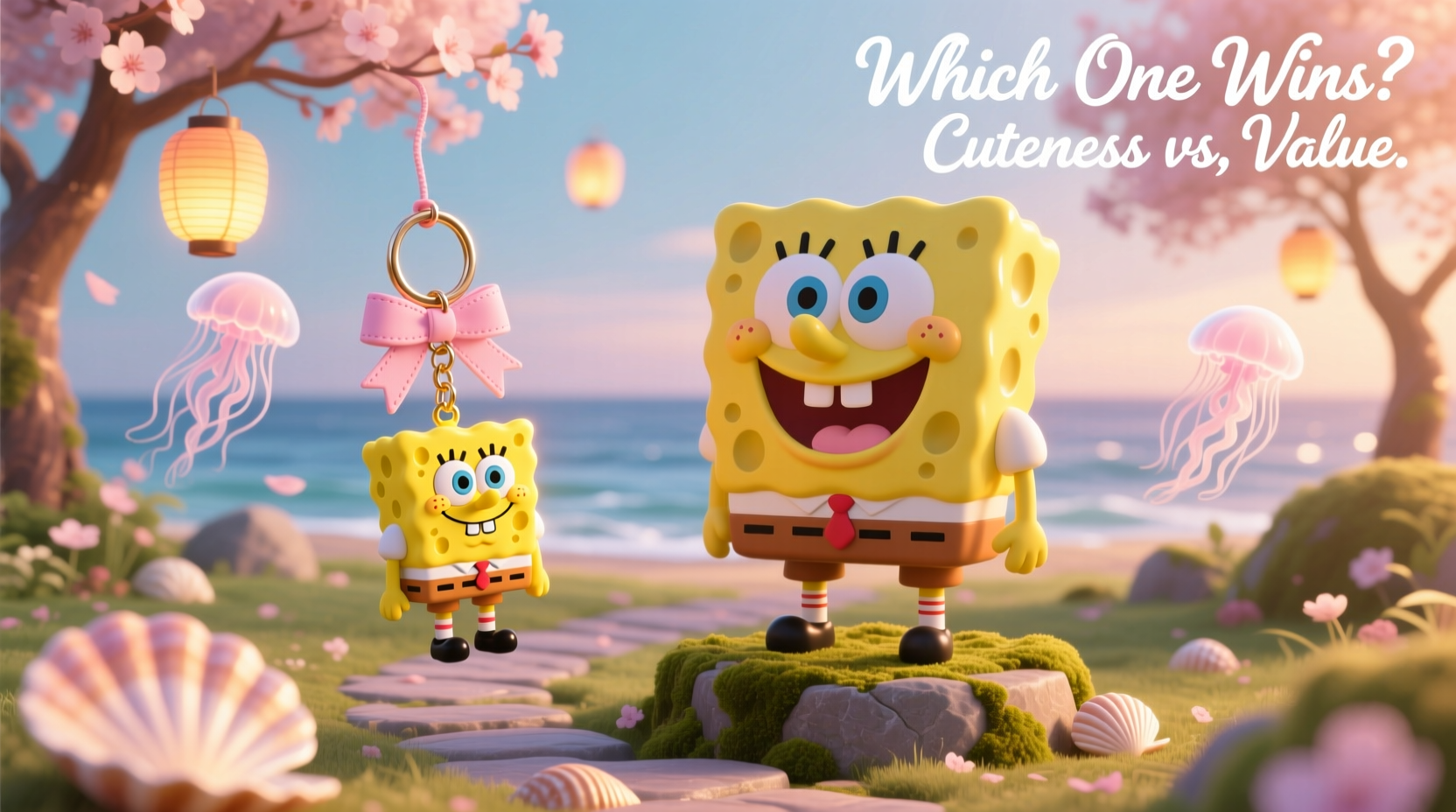 miniso spongebob ornament vs decorative statue which one wins for cuteness and value