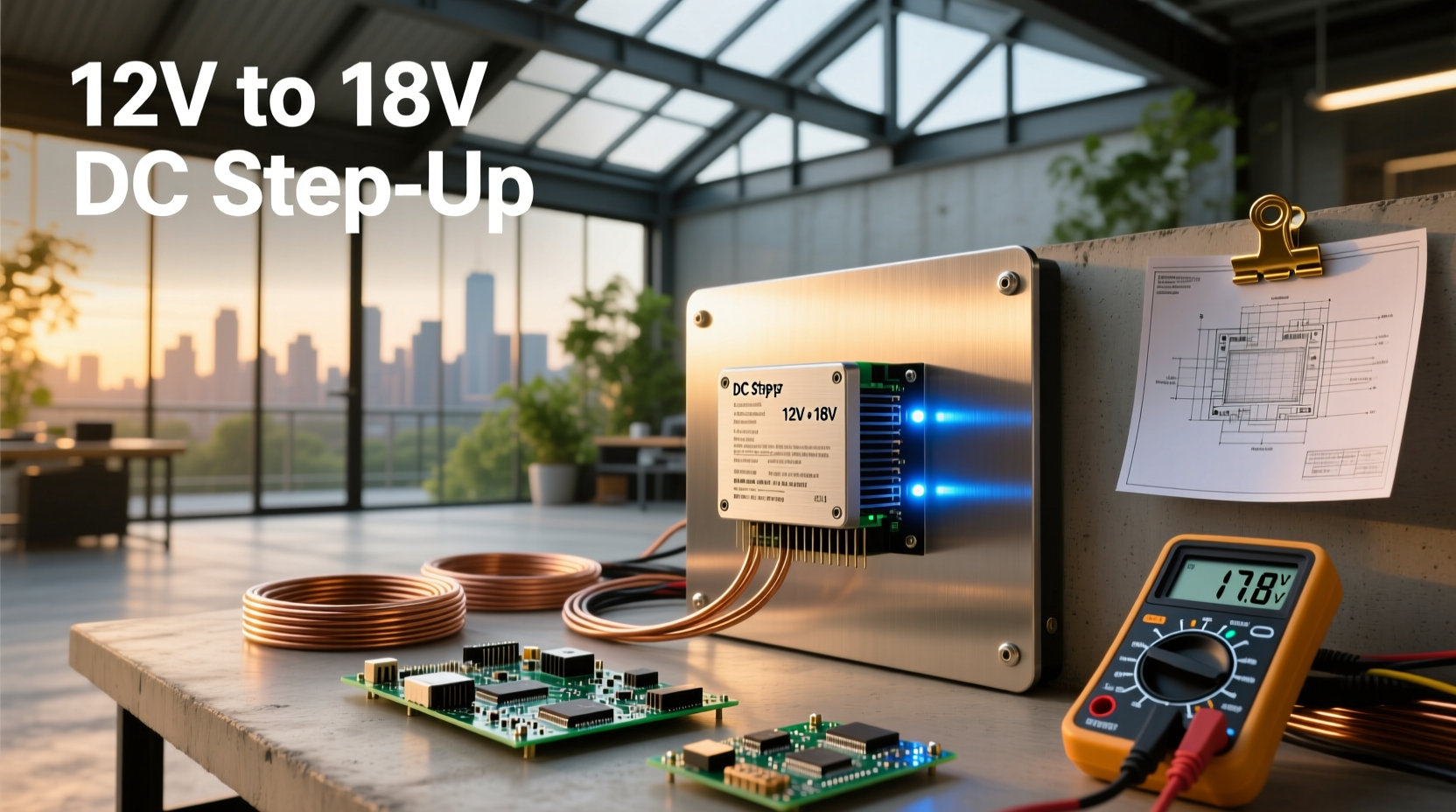 12v to 18v dc step up converter guide