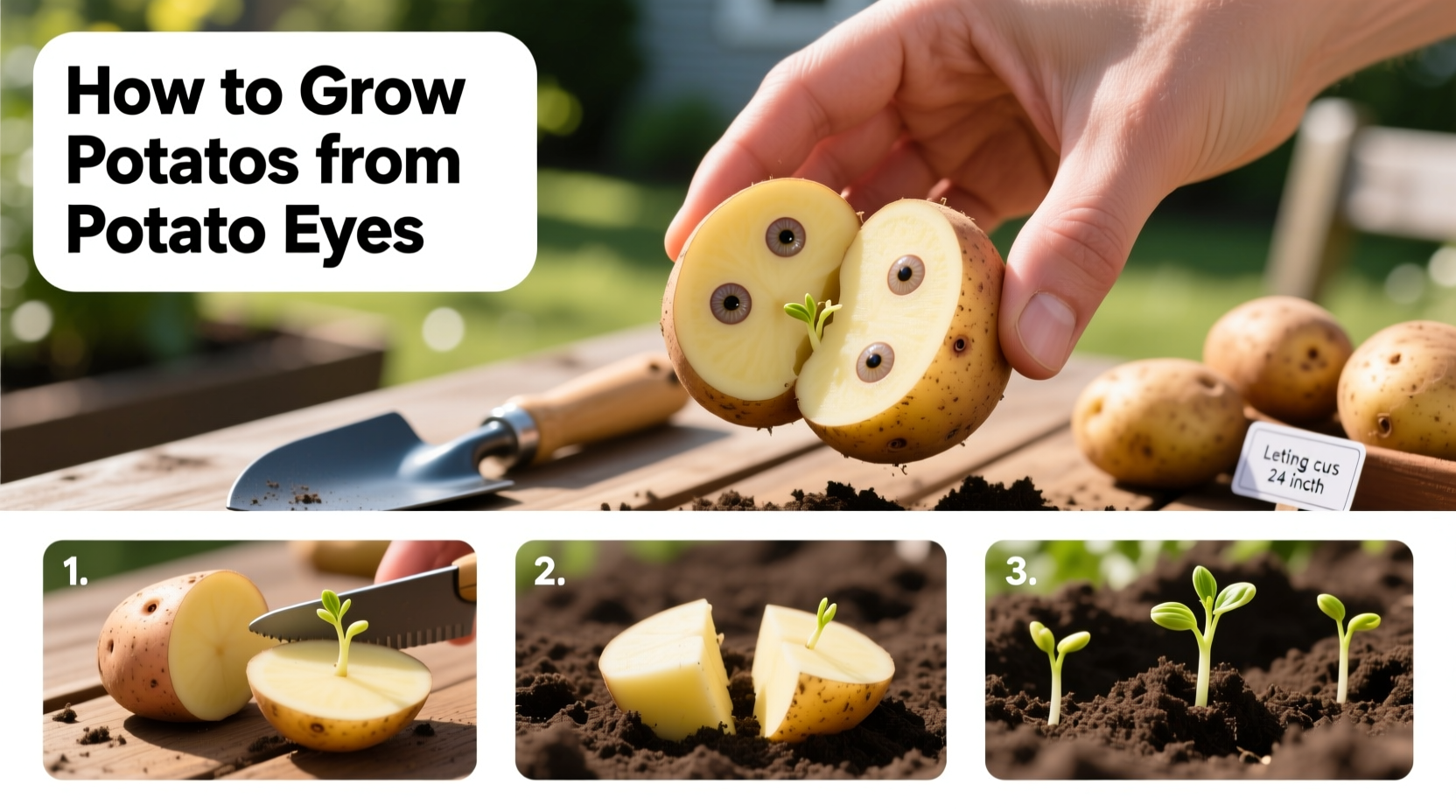 How to Grow Potatoes from Eyes: Complete Step-by-Step Guide