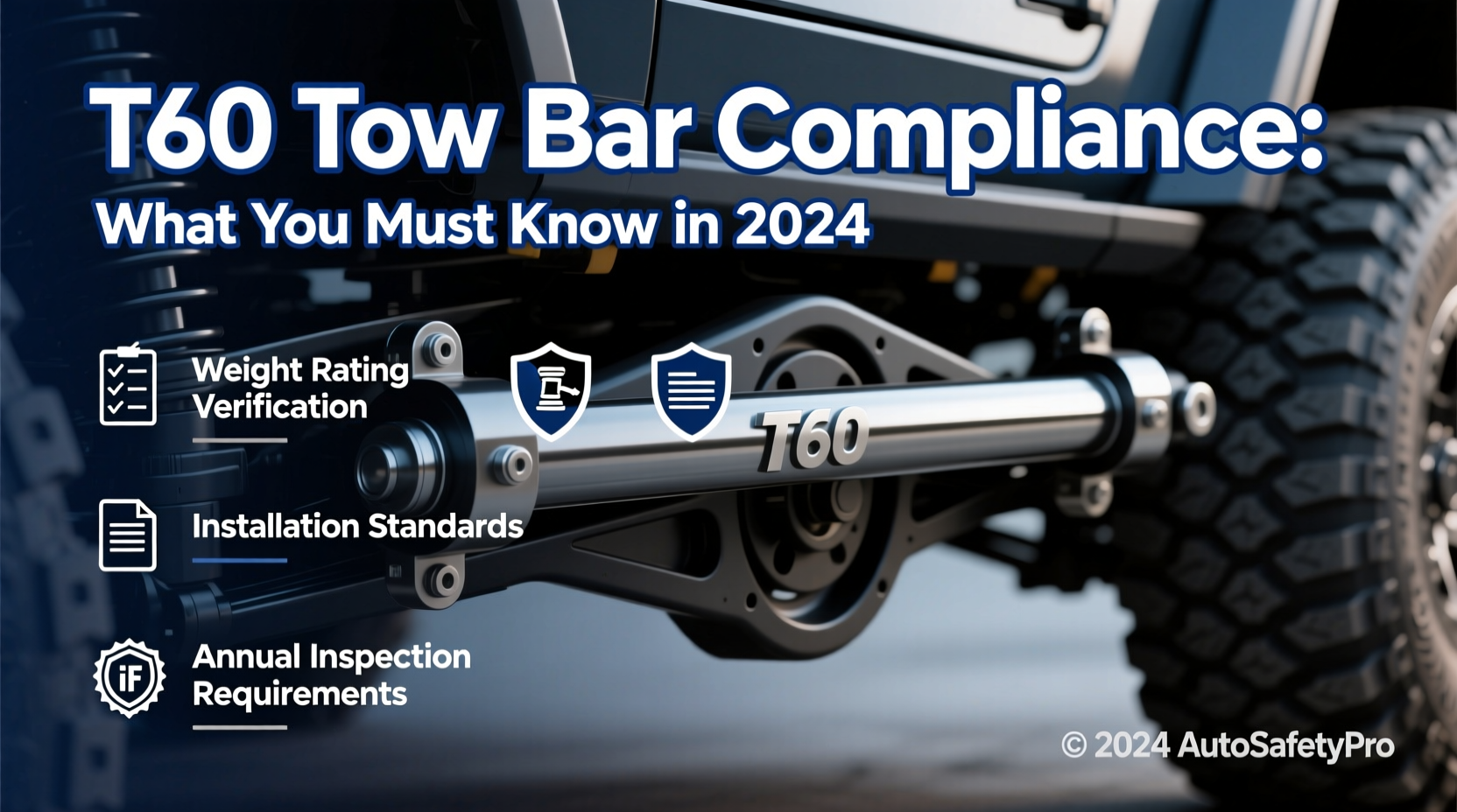 t60 tow bar compliance