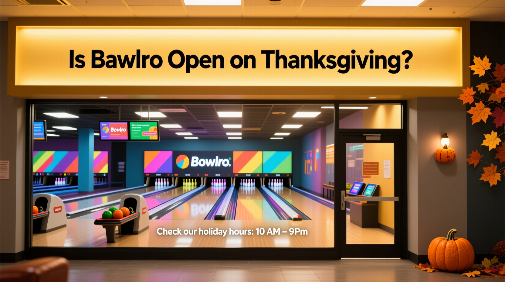 is bowlero open on thanksgiving