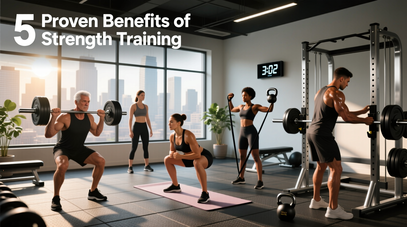 5 key benefits of strength training