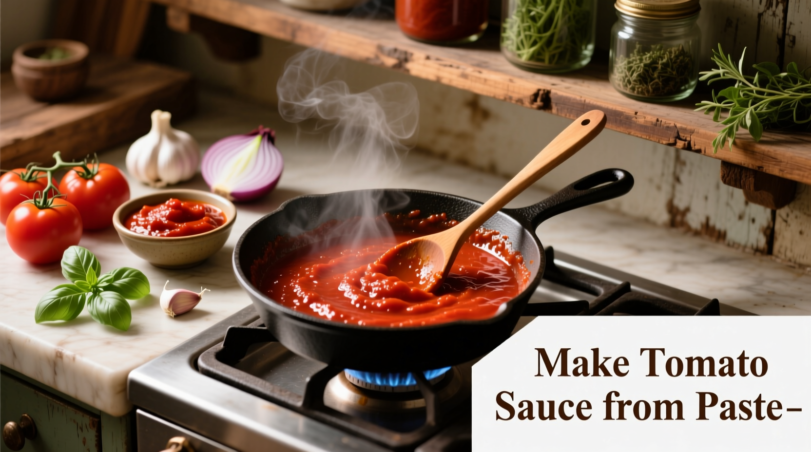 Make Tomato Sauce from Paste: 5-Ingredient Recipe Guide