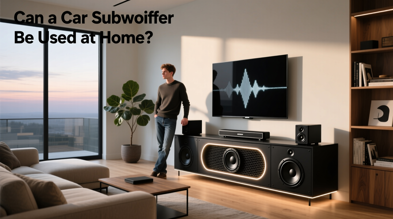 How to Use a Car Subwoofer at Home: A Practical Guide
