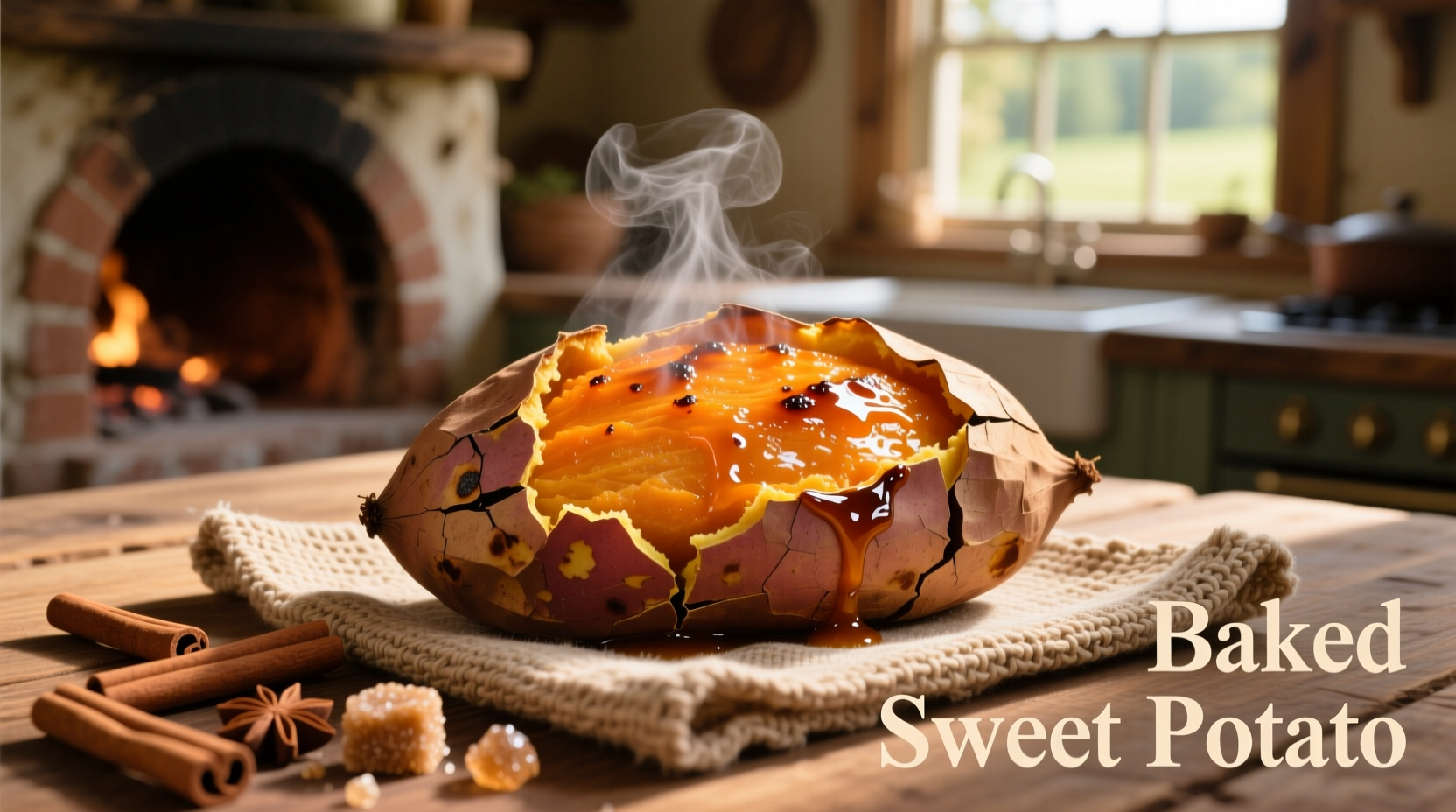 baked sweet potato