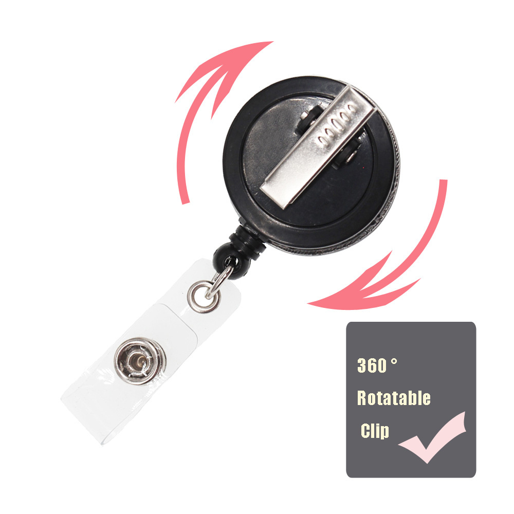 15 Pack Holiday Acrylic Badge Reels - Halloween Thanksgiving Christmas Nurse ID Holders With Retractable Clip - View #10