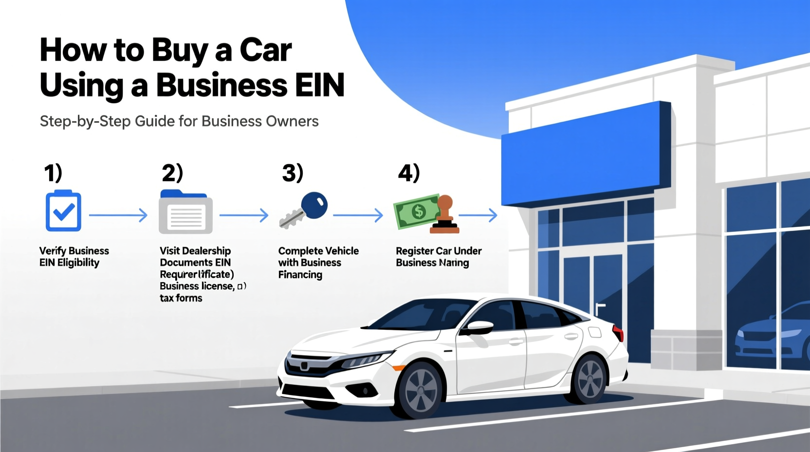 how to buy a car with business ein