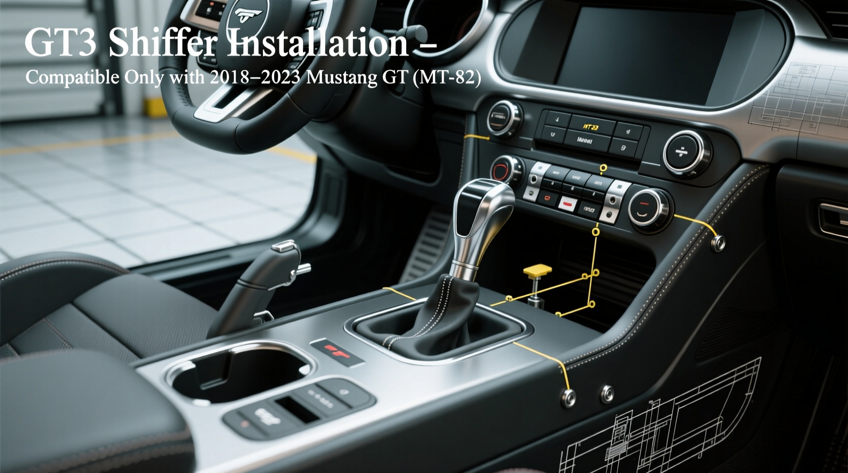 shifter gt3 installation mustang gt