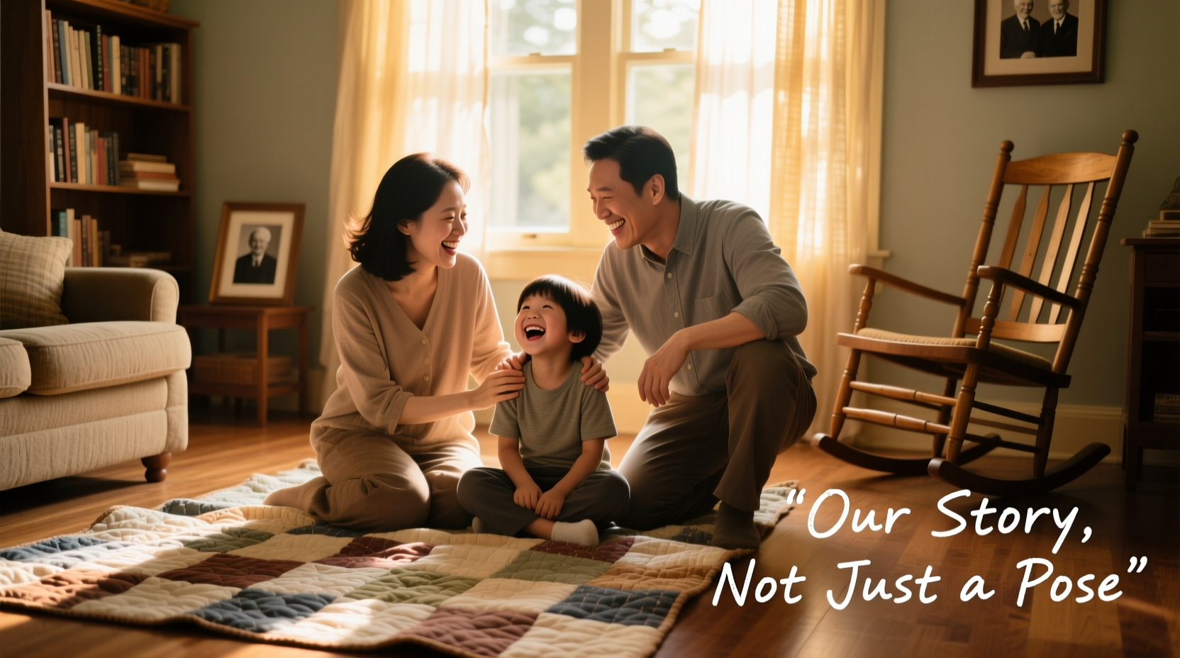 creative techniques for taking your own authentic and heartfelt family portraits