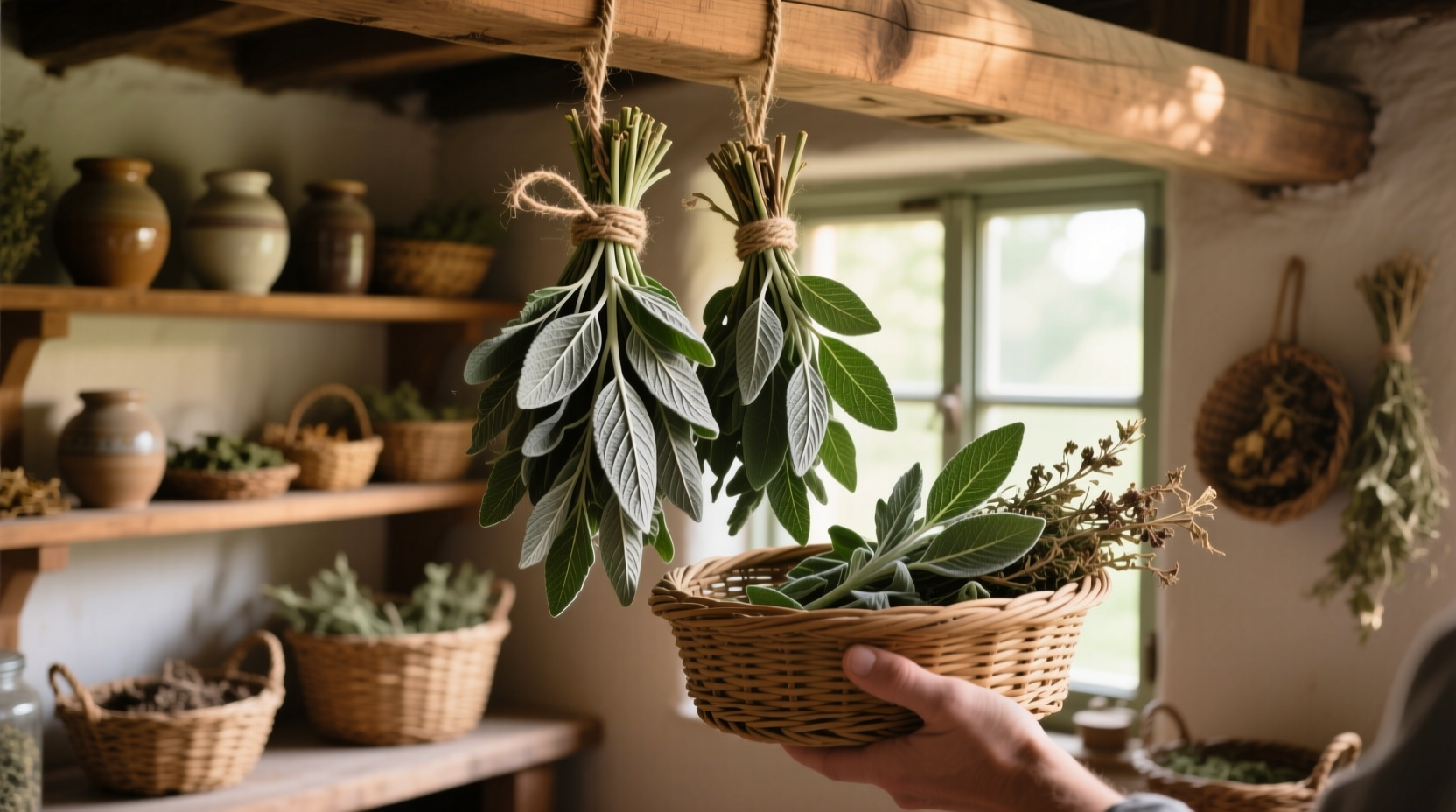 store and dry your own sage for the best flavor all fal