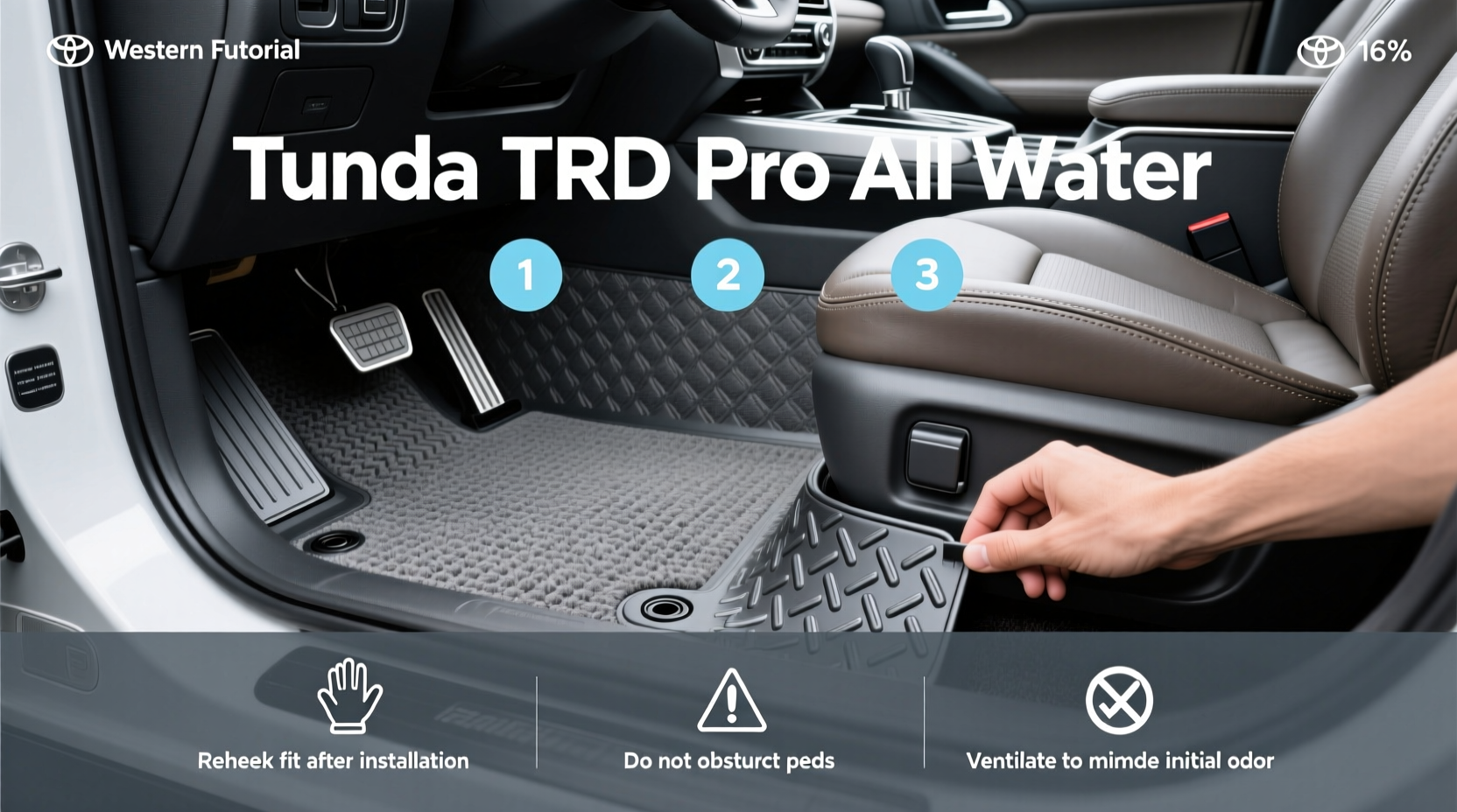 Tundra TRD Pro All Weather Floor Mats Buying Guide