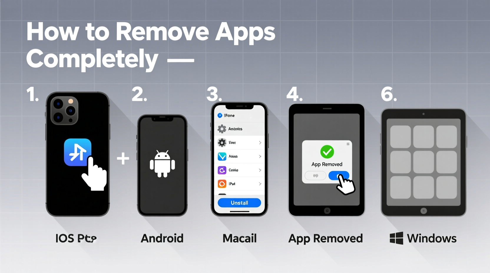 how to remove apps completely a step by step guide for any device