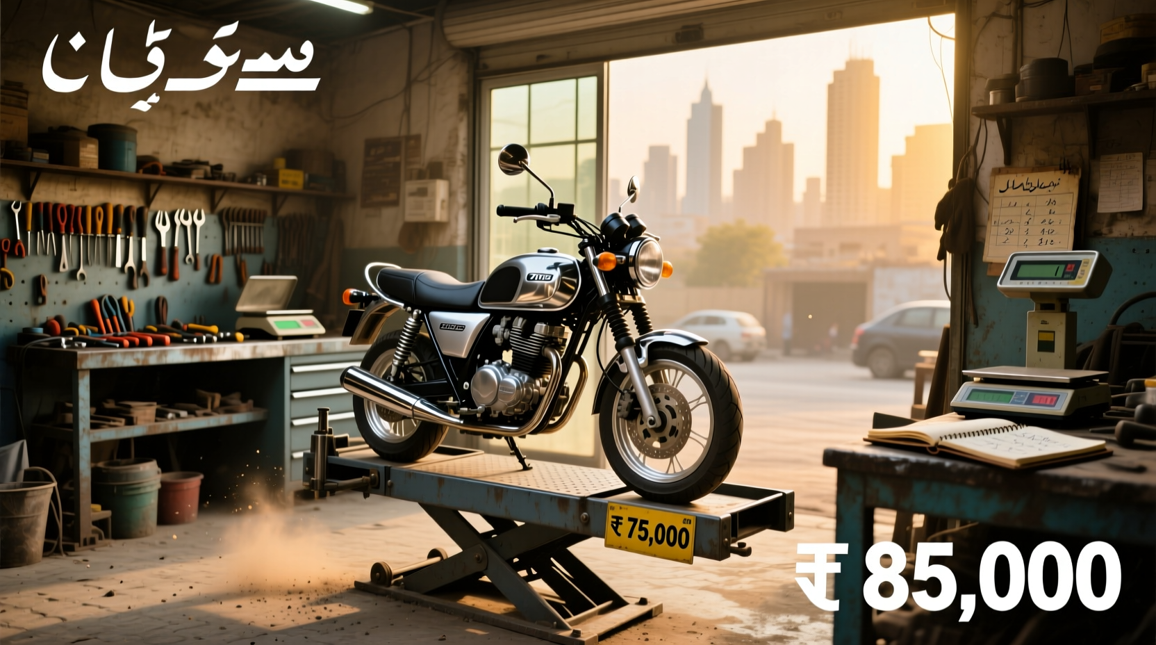 How much is a 70cc motorcycle in Pakistan? & motorcycle lift price guide