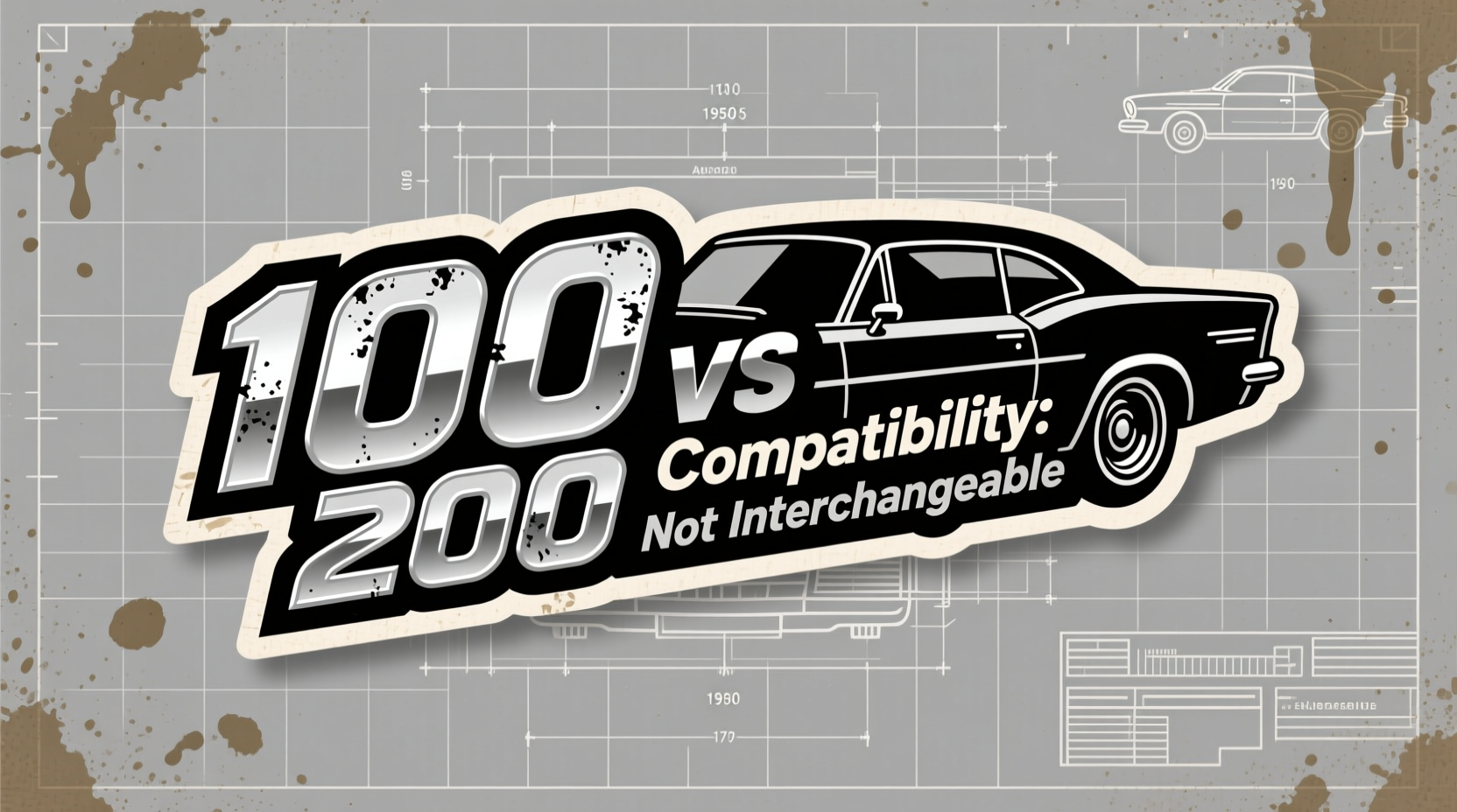 100 vs 200 bumper compatibility