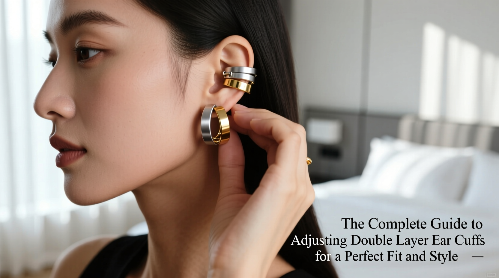the complete guide to adjusting double layer ear cuffs for a perfect fit and style