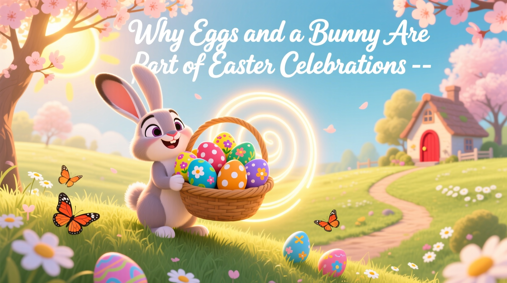 why eggs and a bunny on easter