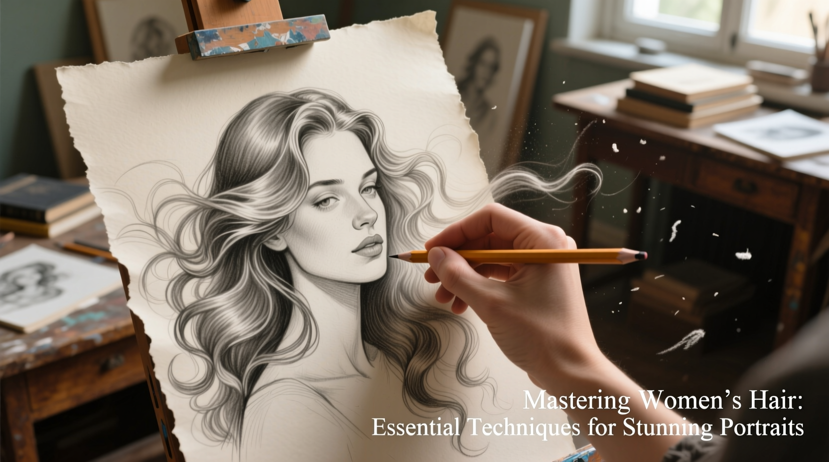 mastering how to draw womens hair essential techniques for stunning portraits