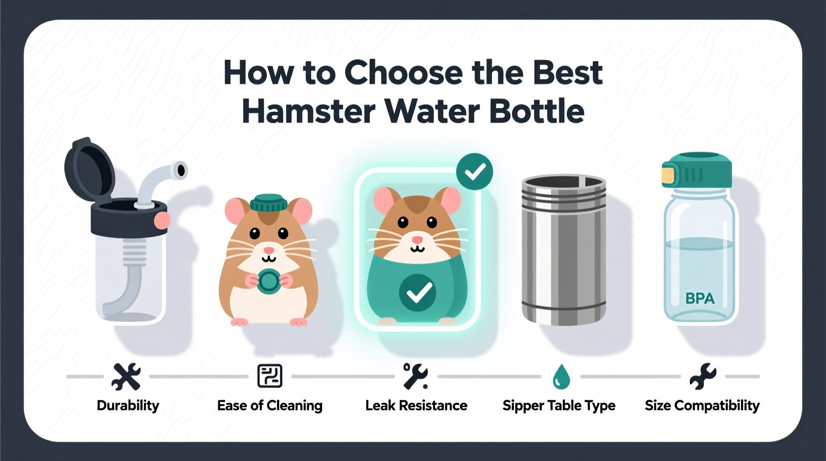 How to Choose the Best Hamster Water Bottle: A Complete Buying Guide - Hamster Water Bottle Needs Online