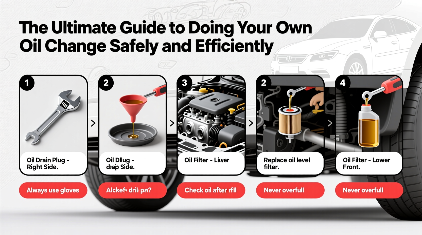 the ultimate guide to doing your own oil change safely and efficiently