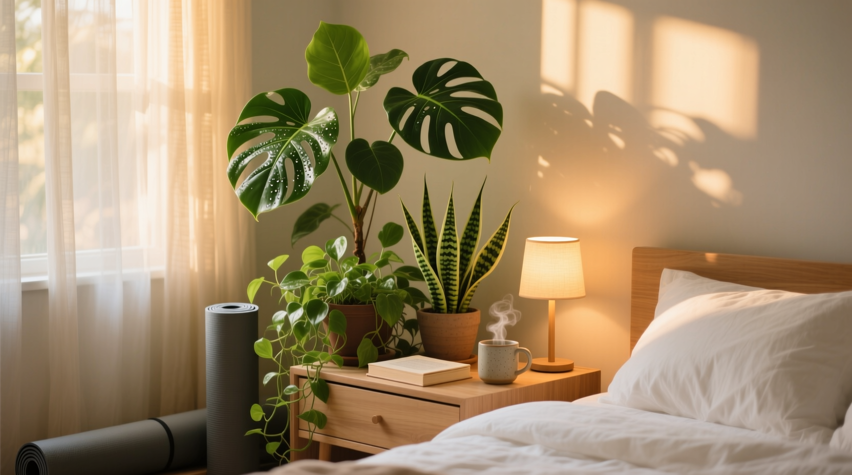Bedroom Plants Improve Your Sleep: Science-Backed Choices & Care