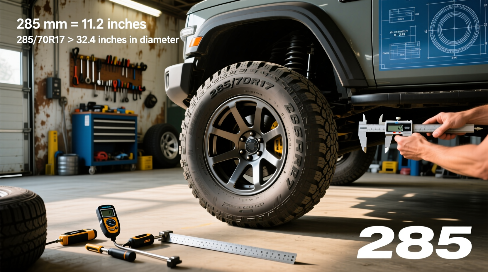 How to Choose Tyre 285: What Does Tire Size 285 Convert To?