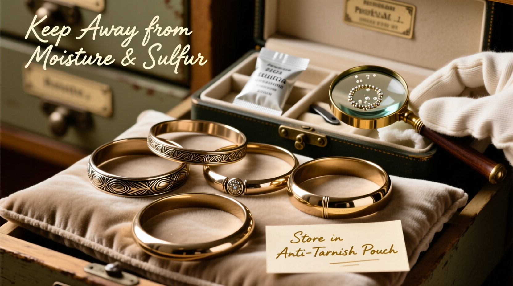 effective tips to protect your metal bangles from tarnishing and keep them shining