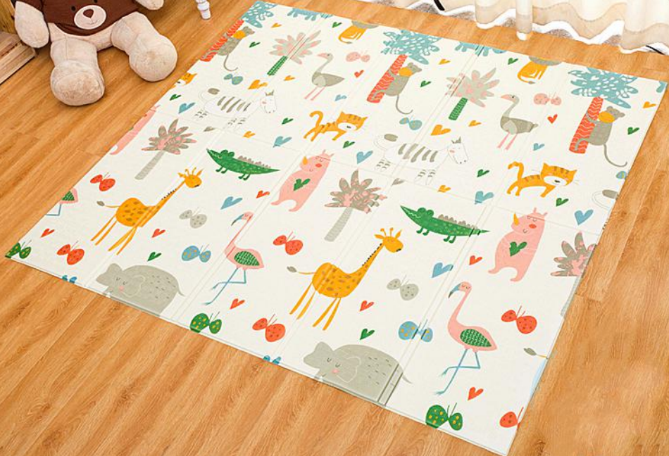 Factory supply  Kids Baby Crawling XPE folded Play Mat