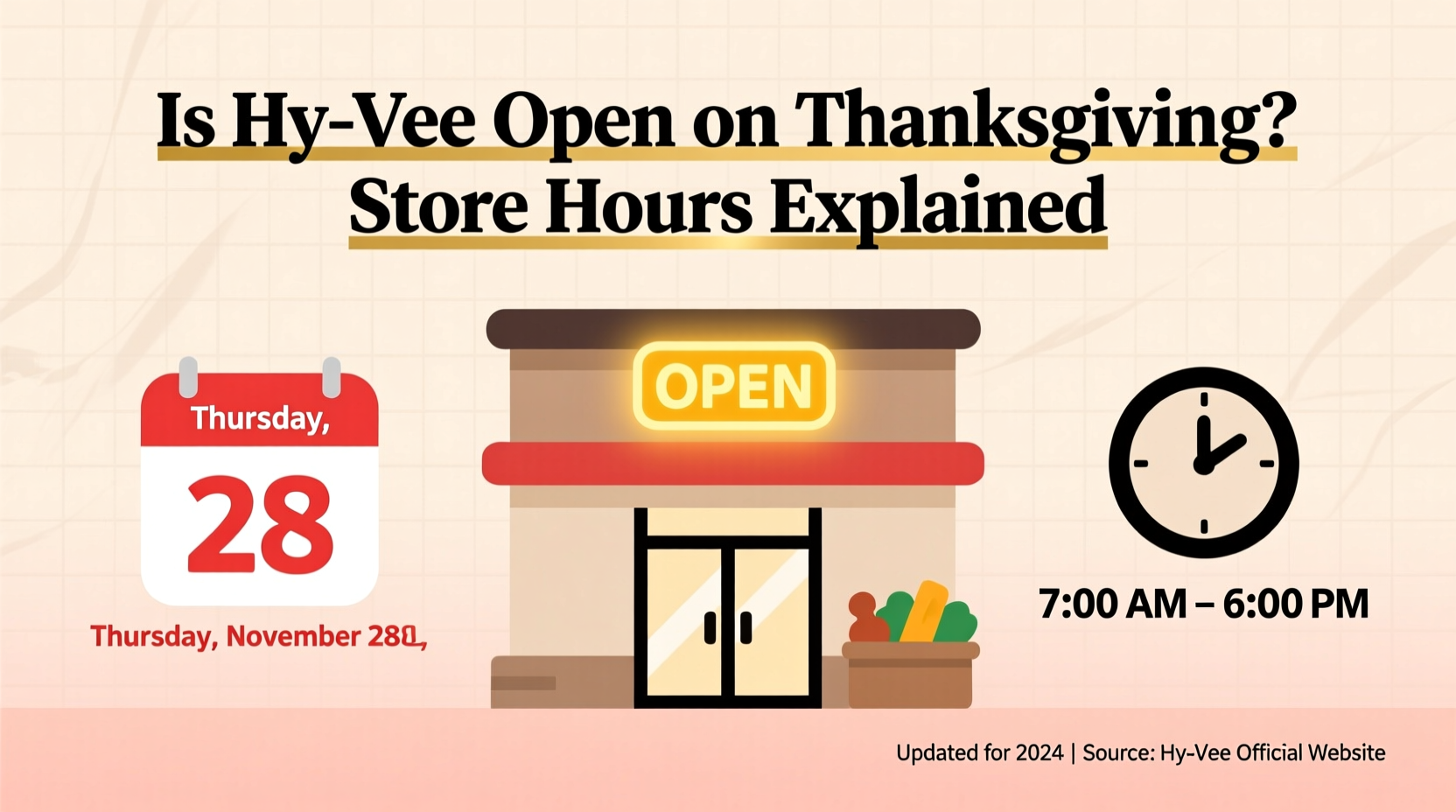 is hyvee open on thanksgiving near me
